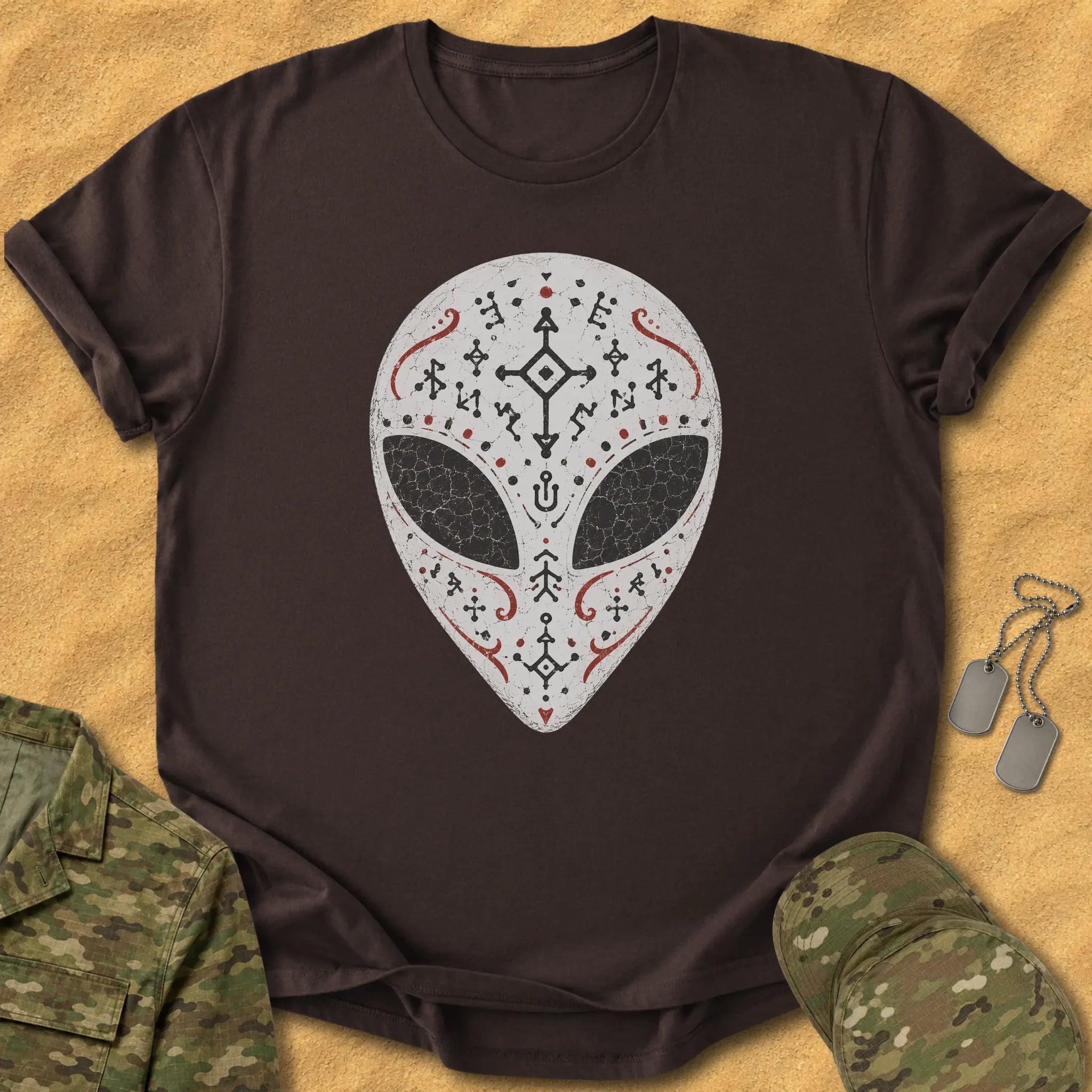 T-Shirt Alien Mask T-Shirt