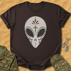T-Shirt Alien Skull Mask T-Shirt