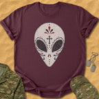 T-Shirt Alien Skull Mask T-Shirt