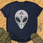 T-Shirt Alien Skull Mask T-Shirt
