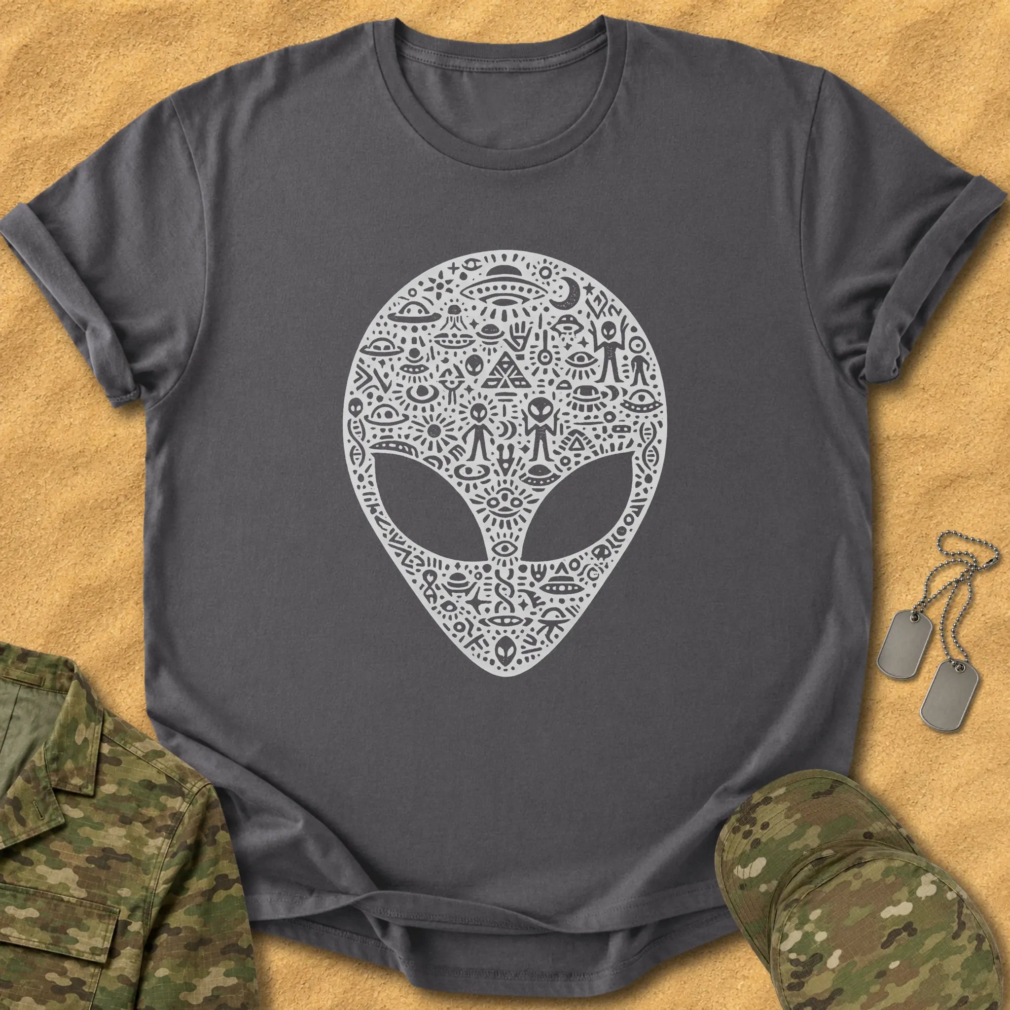 T-Shirt Alien Symbols T-Shirt
