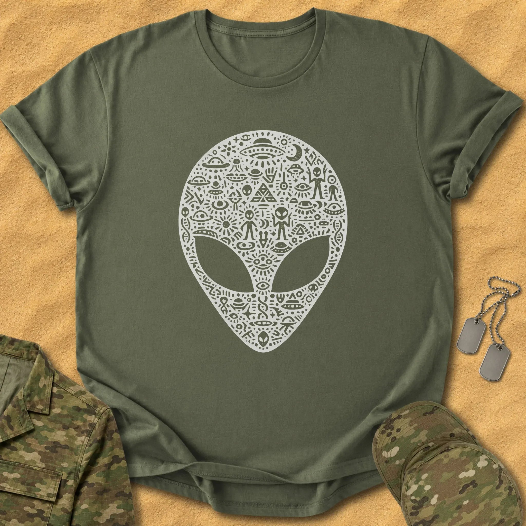 T-Shirt Alien Symbols T-Shirt