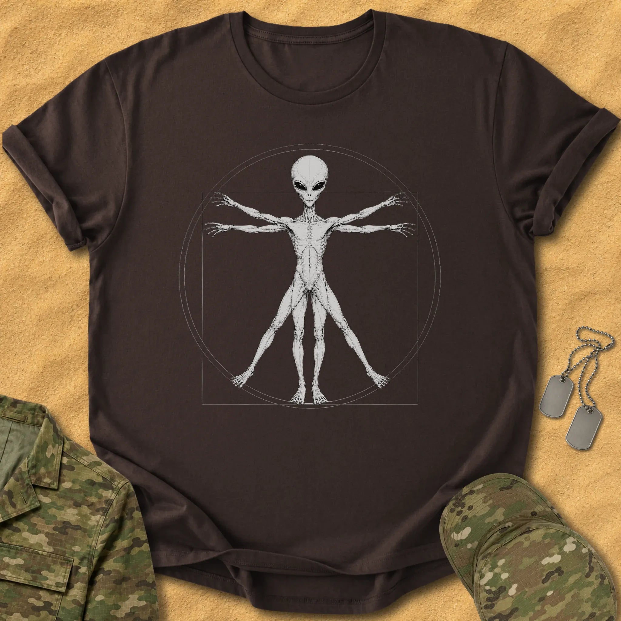 T-Shirt Alien Vetruvian T-Shirt