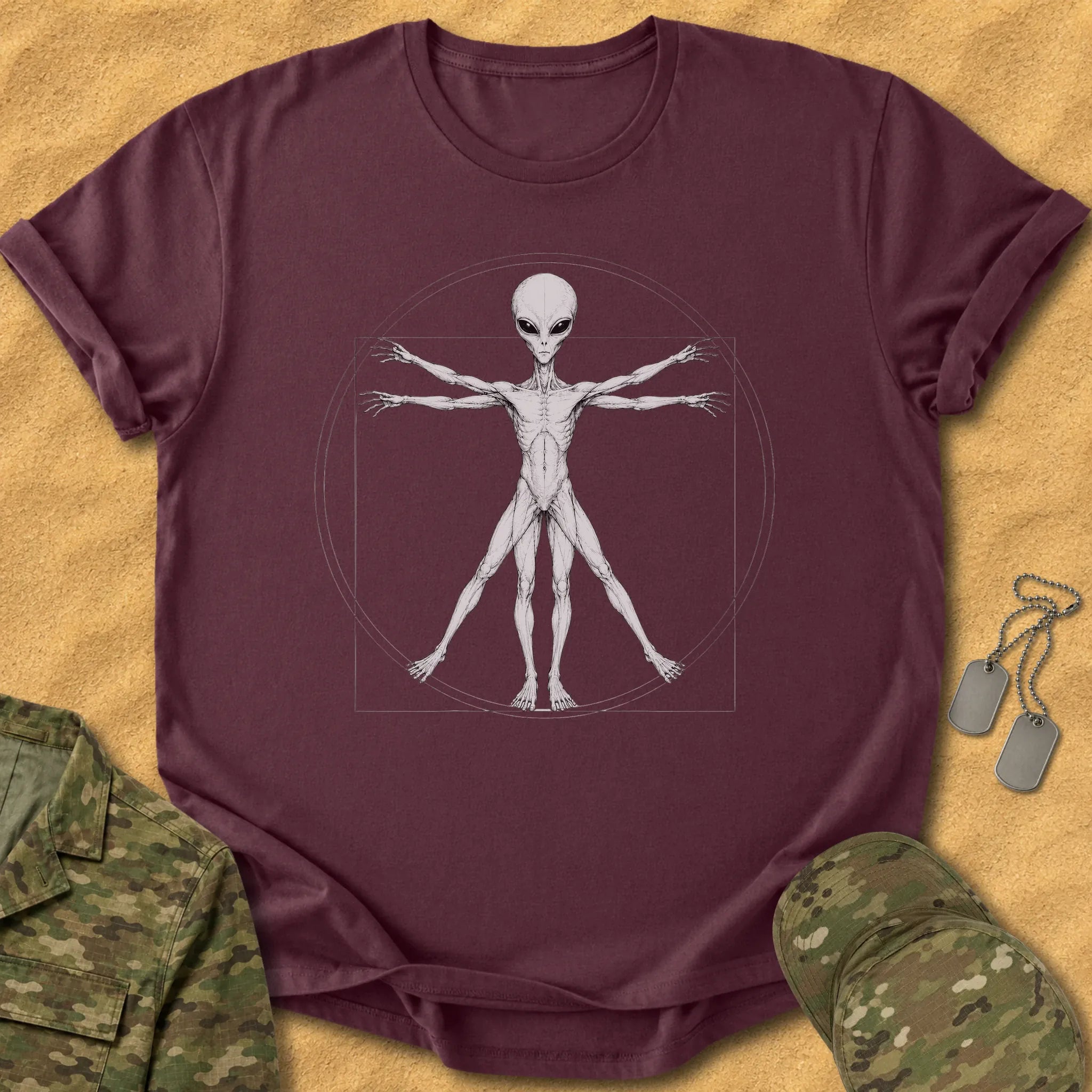 T-Shirt Alien Vetruvian T-Shirt