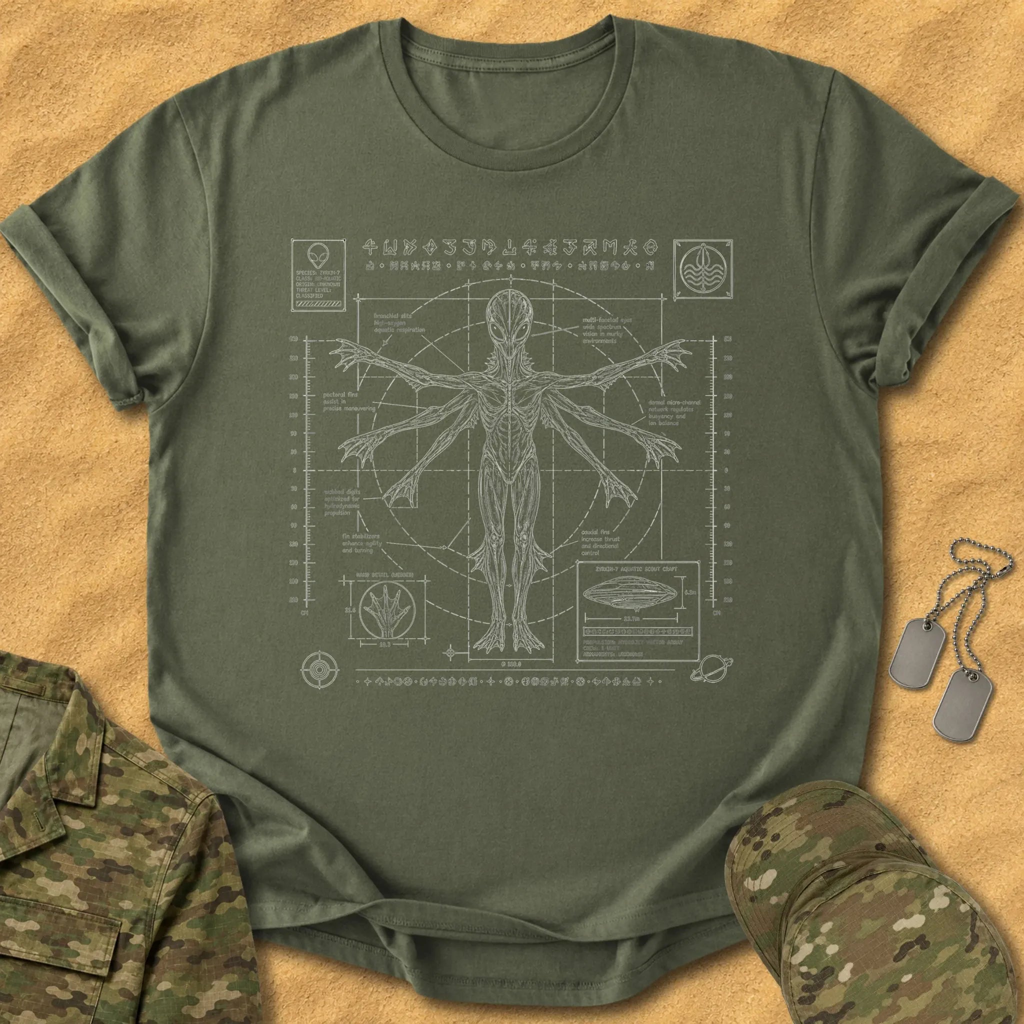T-Shirt Aquatic Entity T-Shirt