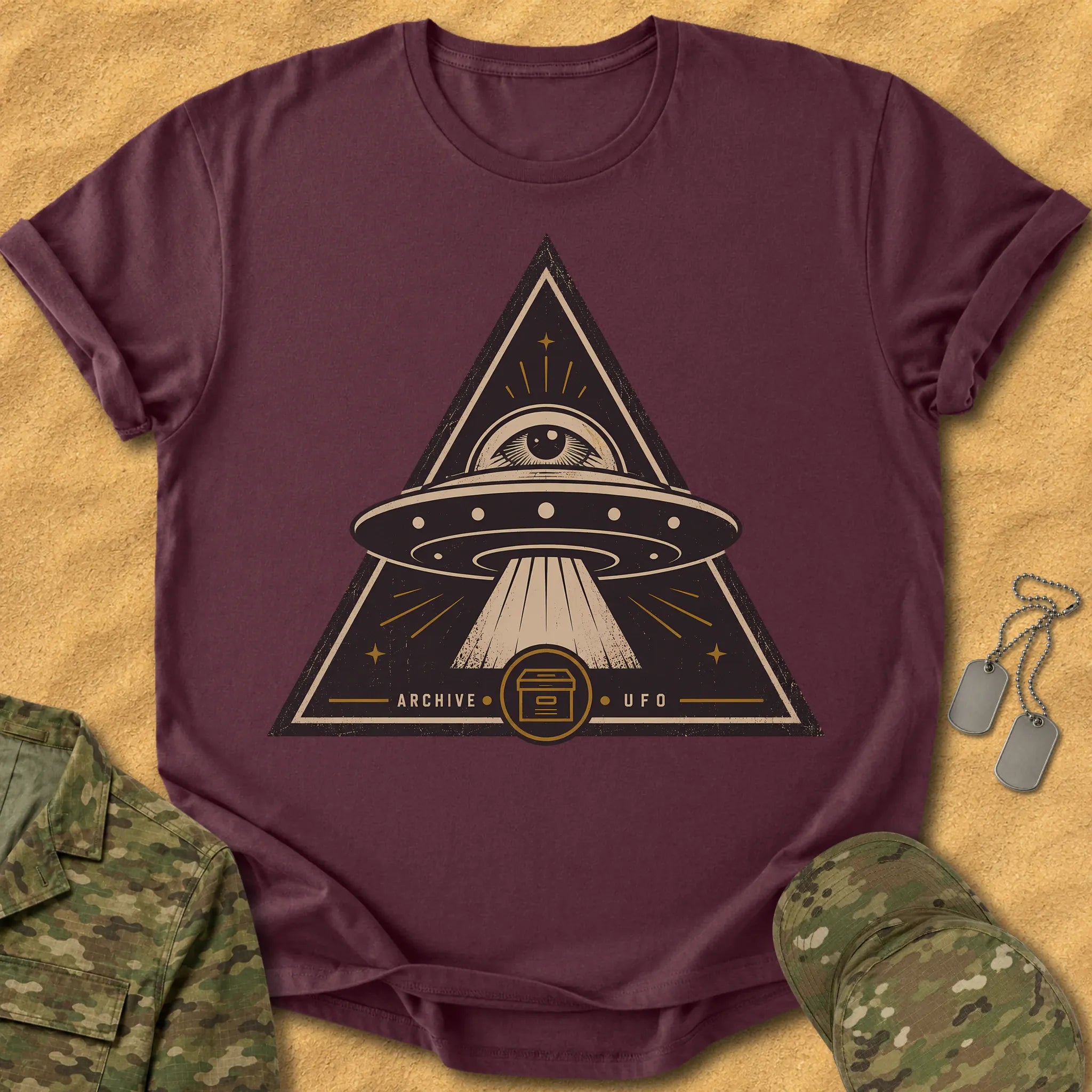 T-Shirt Archive UFO Emblem T-Shirt
