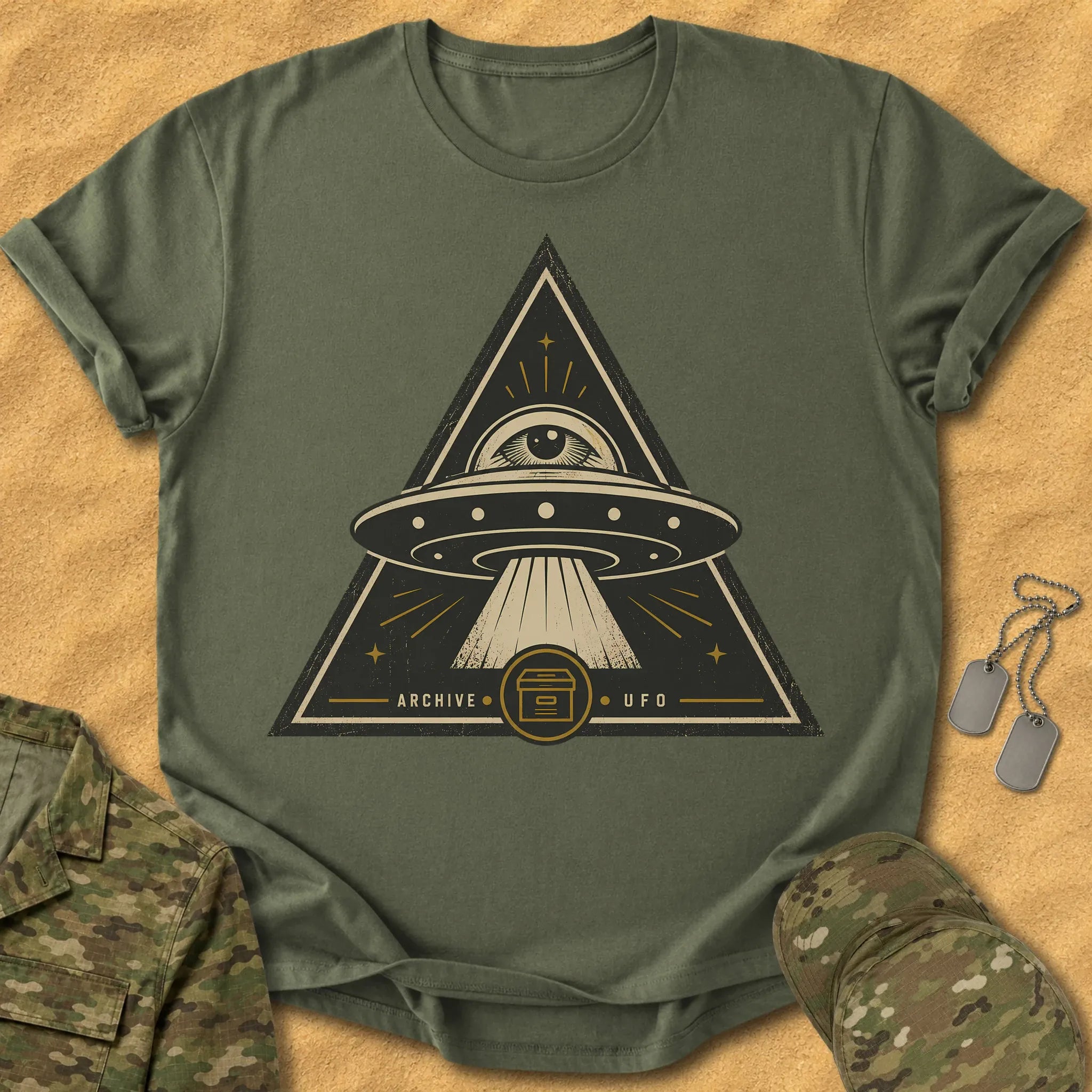T-Shirt Archive UFO Emblem T-Shirt
