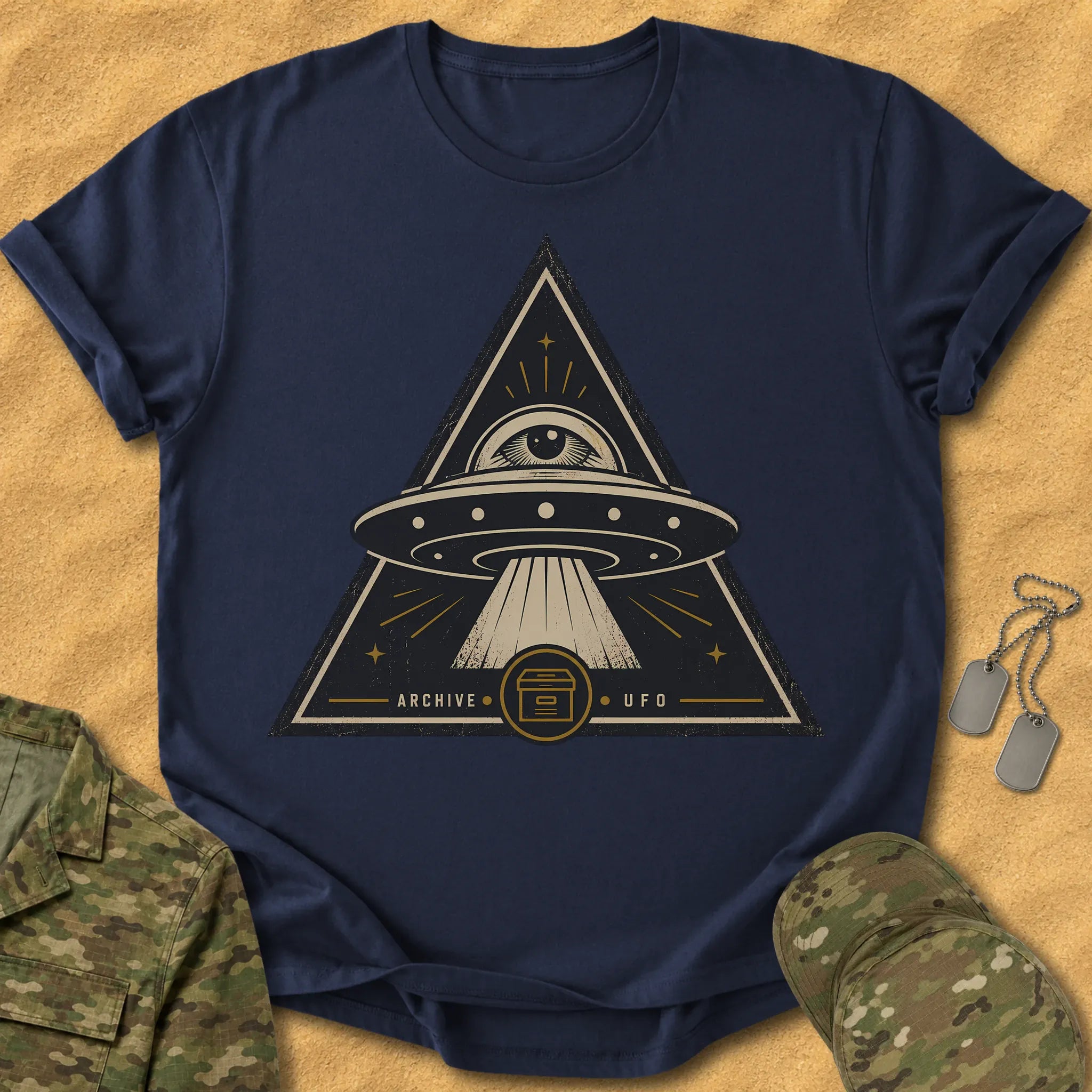 T-Shirt Archive UFO Emblem T-Shirt