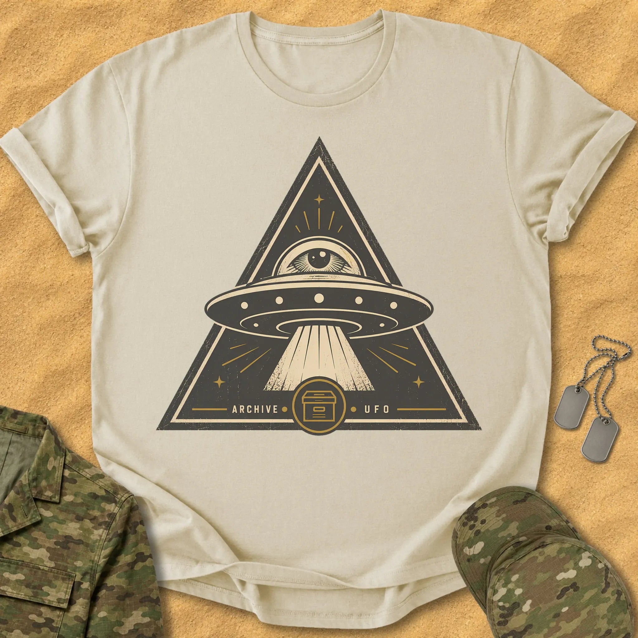 T-Shirt Archive UFO Emblem T-Shirt