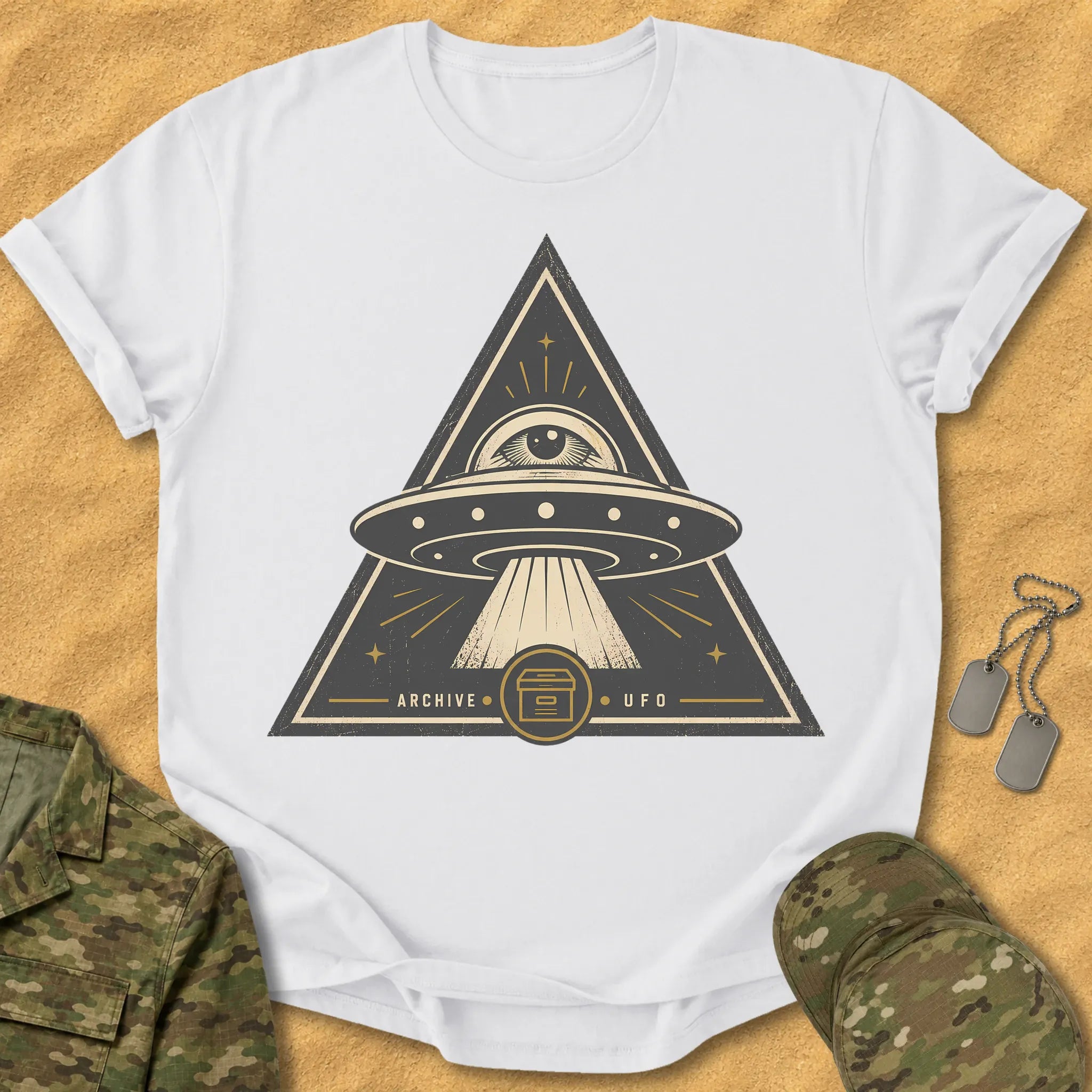 T-Shirt Archive UFO Emblem T-Shirt
