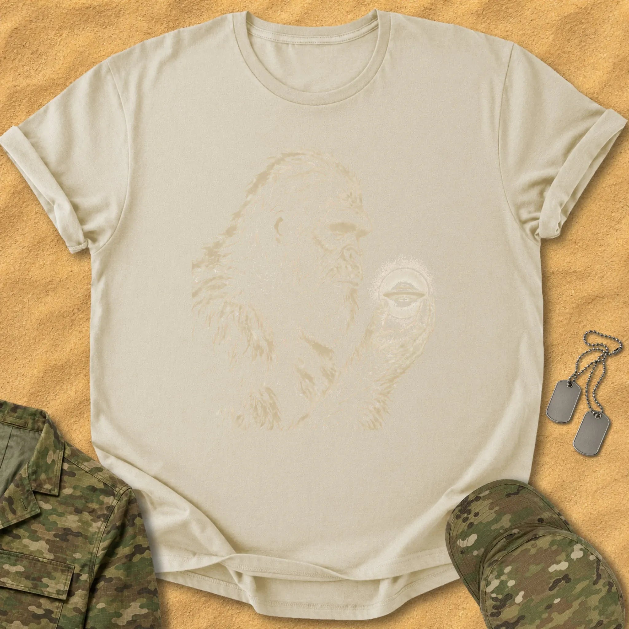 T-Shirt Bigfoot UFO Orb T-Shirt