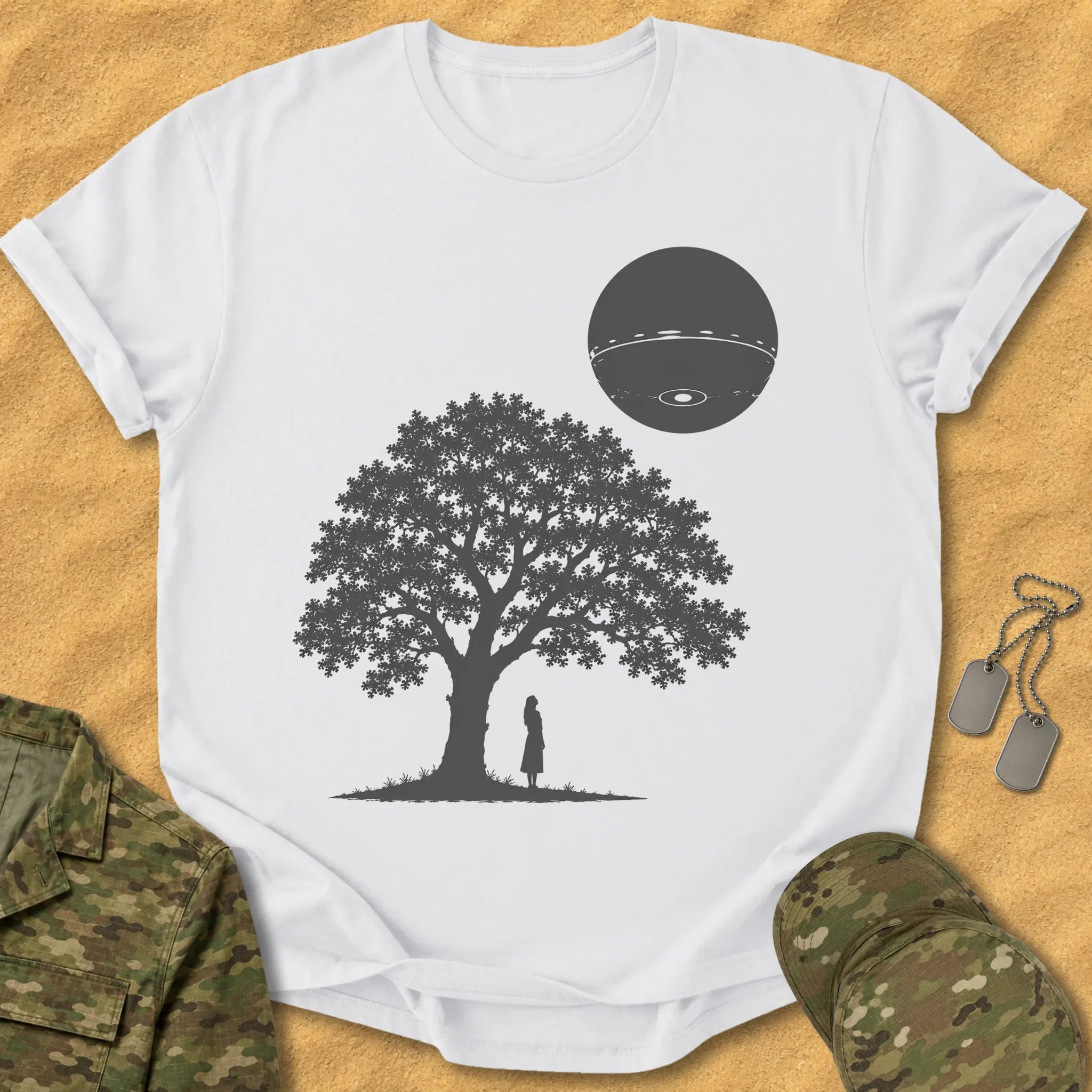 T-Shirt Black Sphere T-Shirt