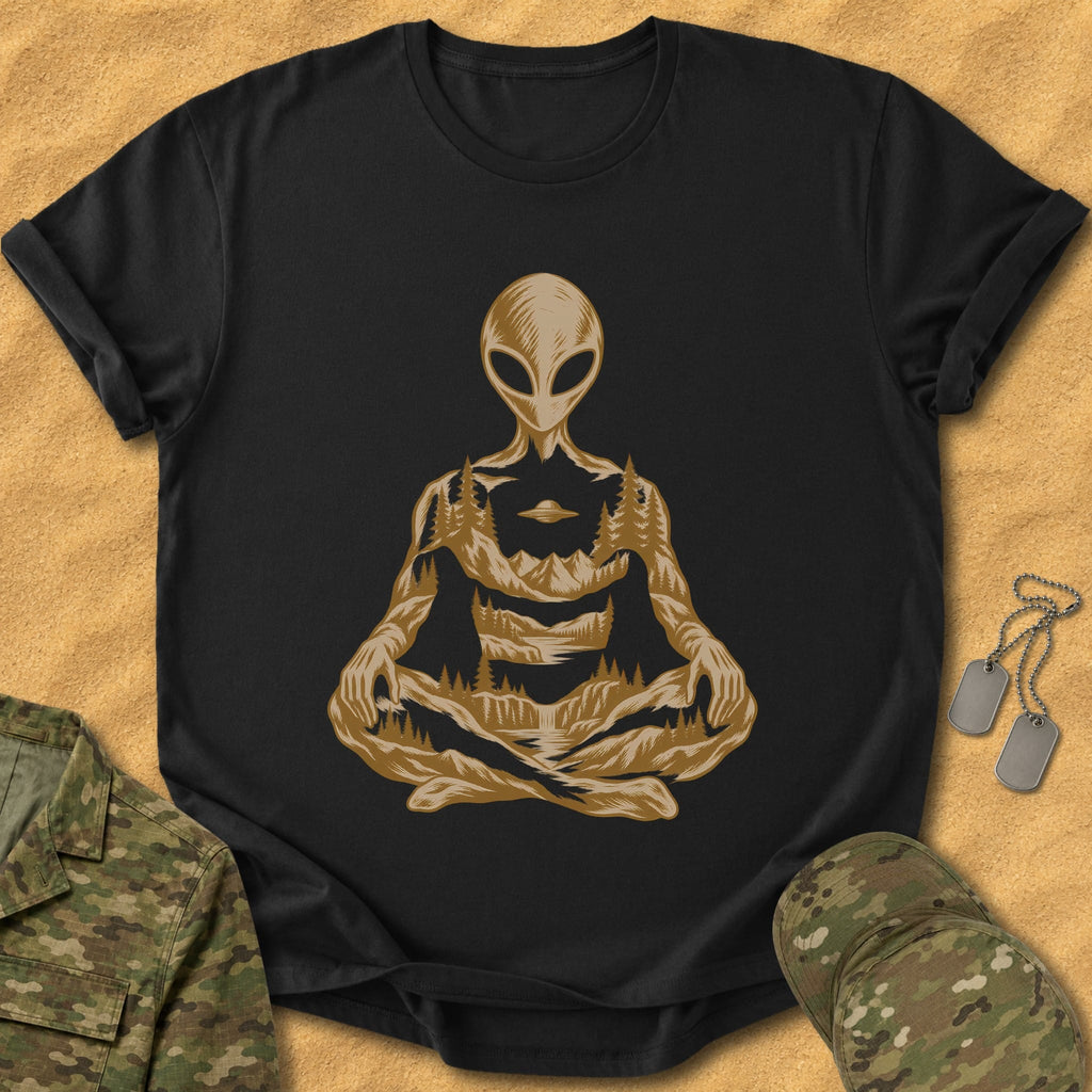 T-Shirt Seated Terrace Alien T-Shirt