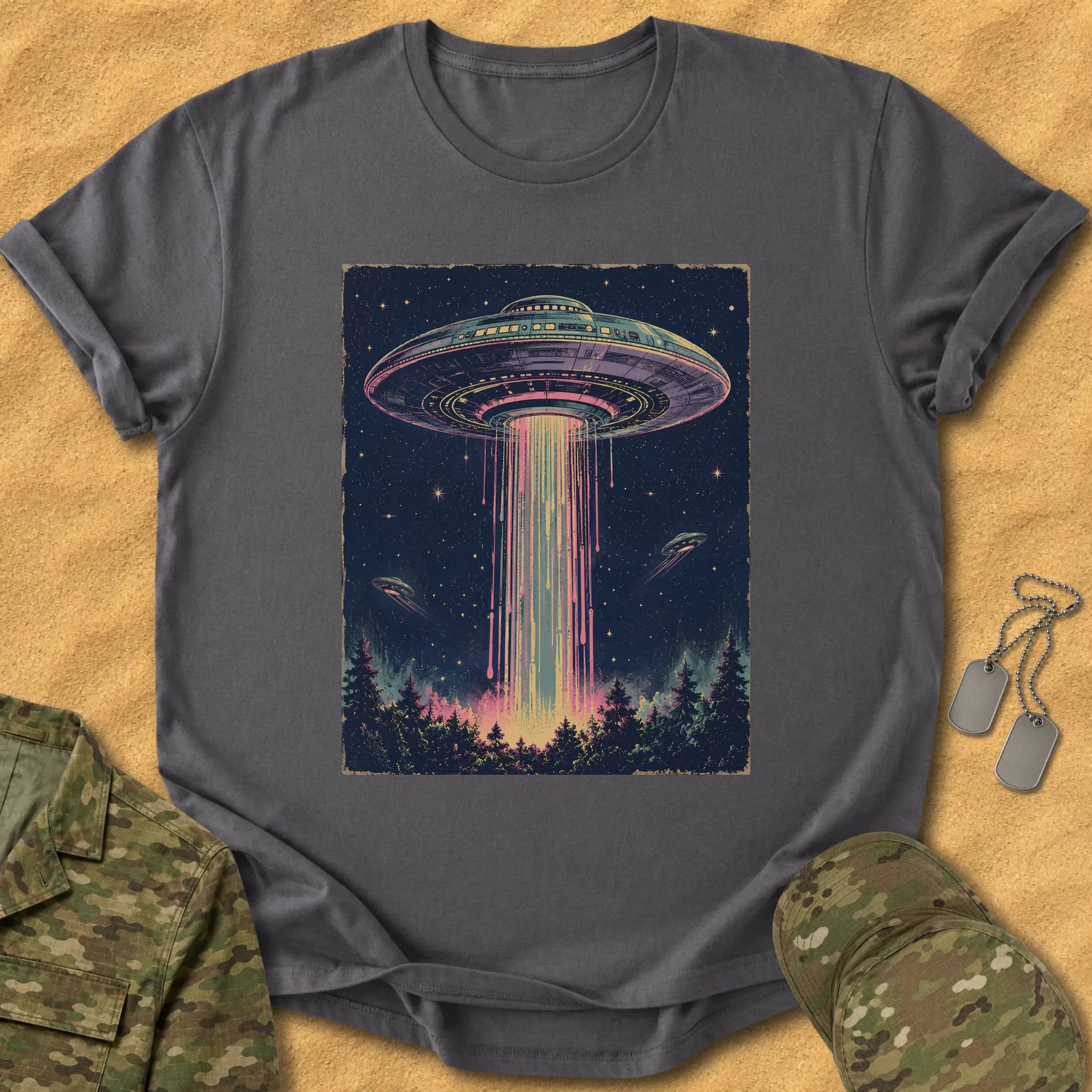 T-Shirt Colorful UFO T-Shirt