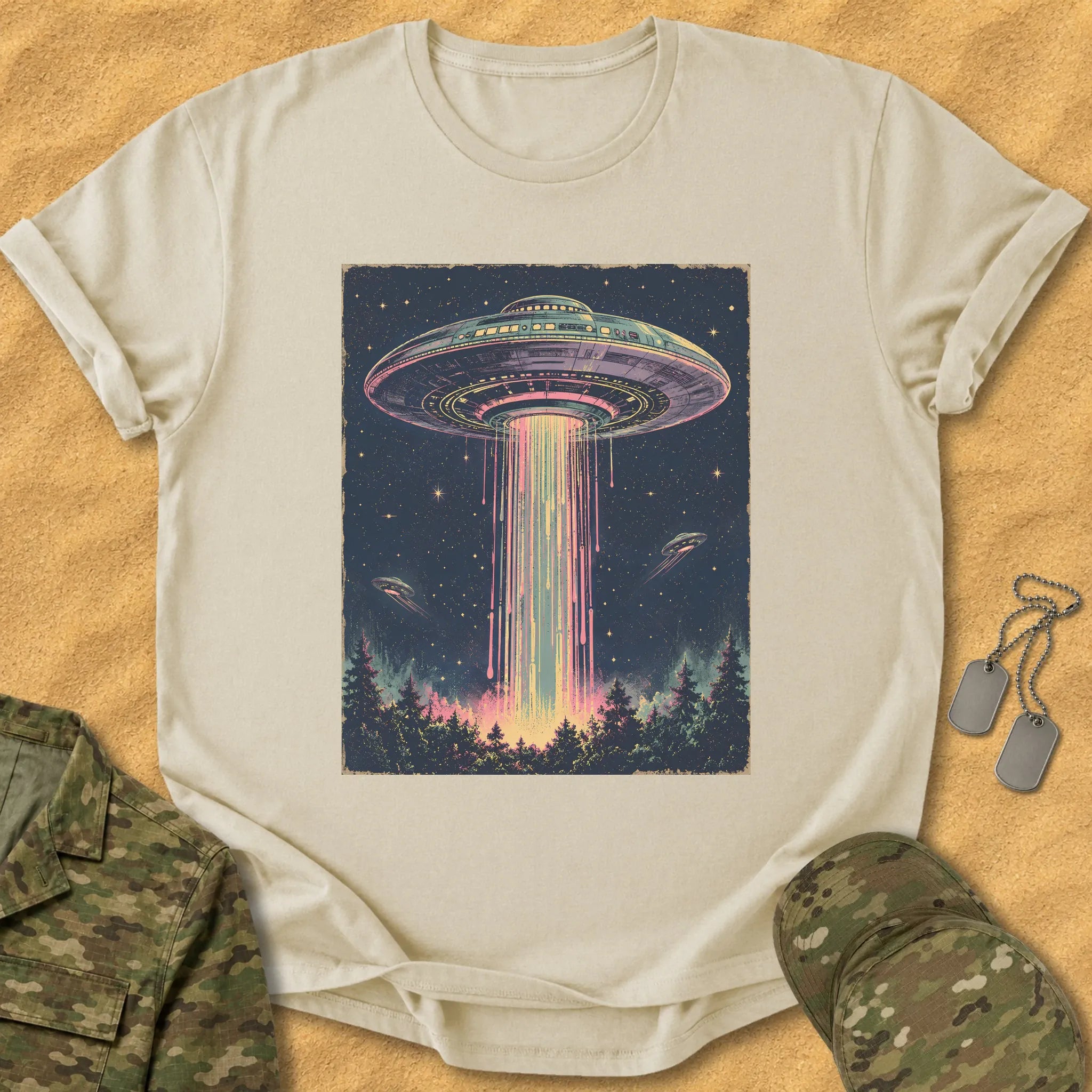 T-Shirt Colorful UFO T-Shirt