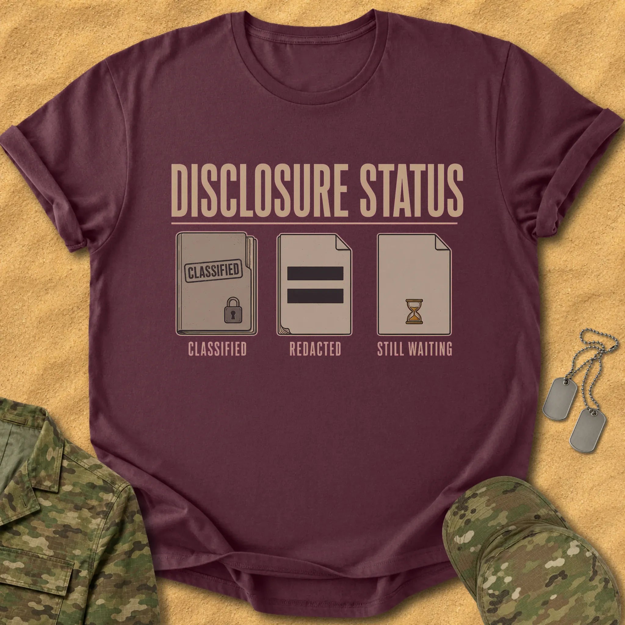 T-Shirt Disclosure Status T-Shirt
