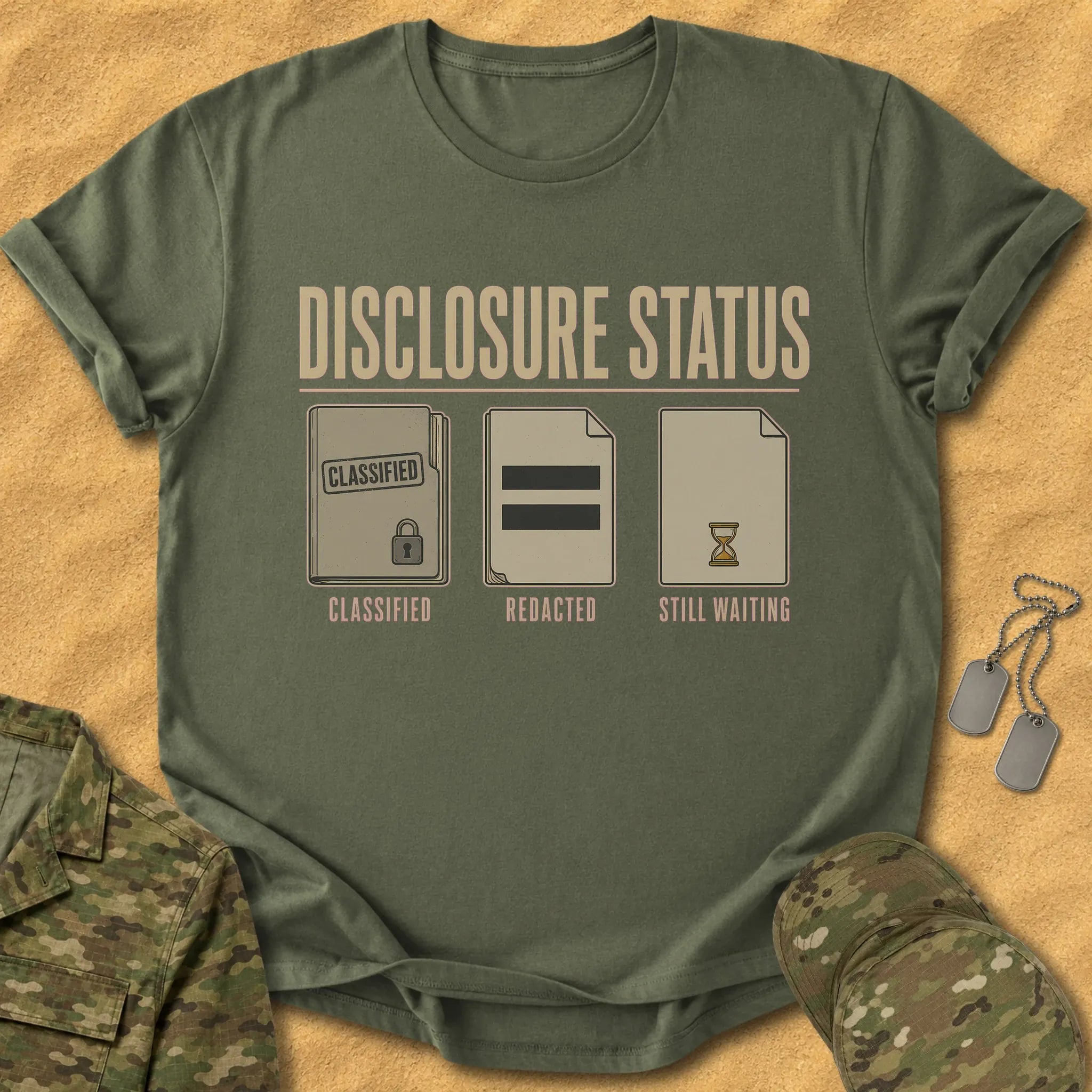 T-Shirt Disclosure Status T-Shirt