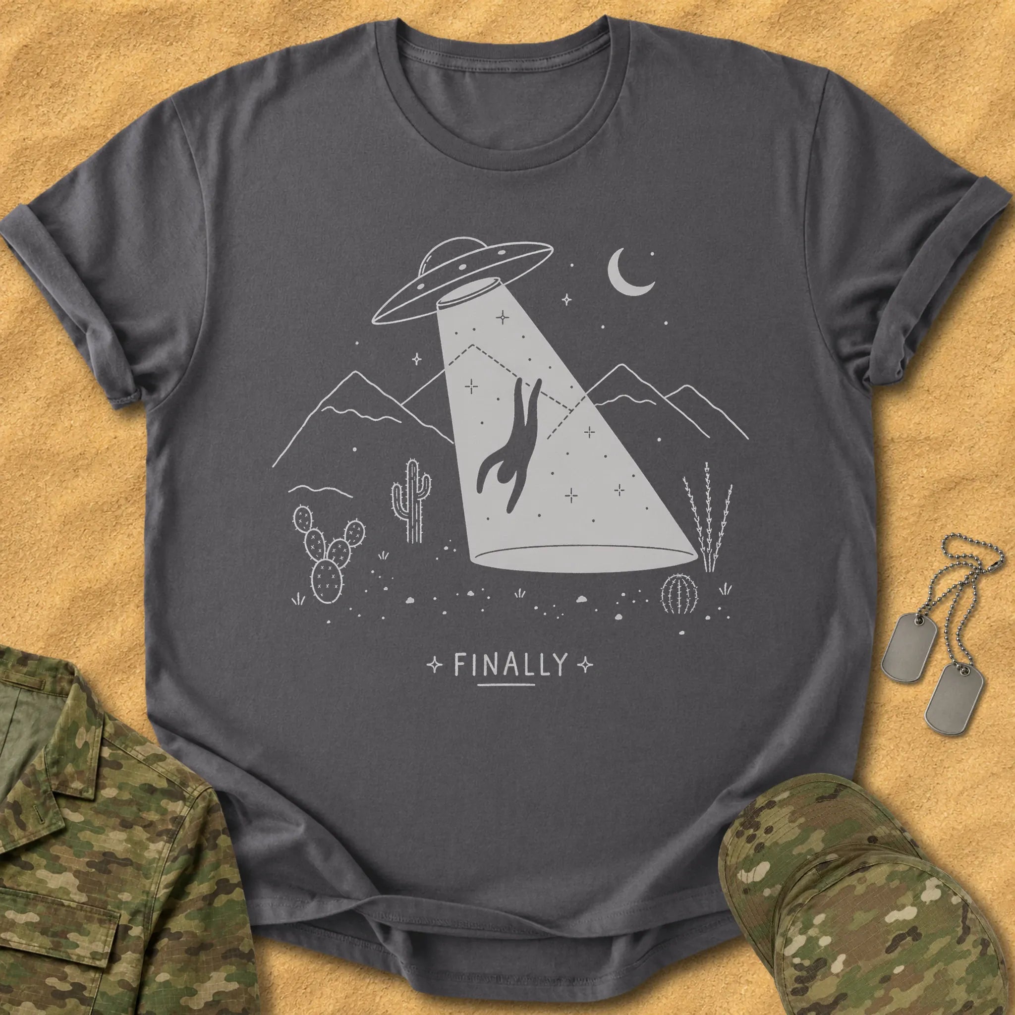 T-Shirt Finally Abducted T-Shirt