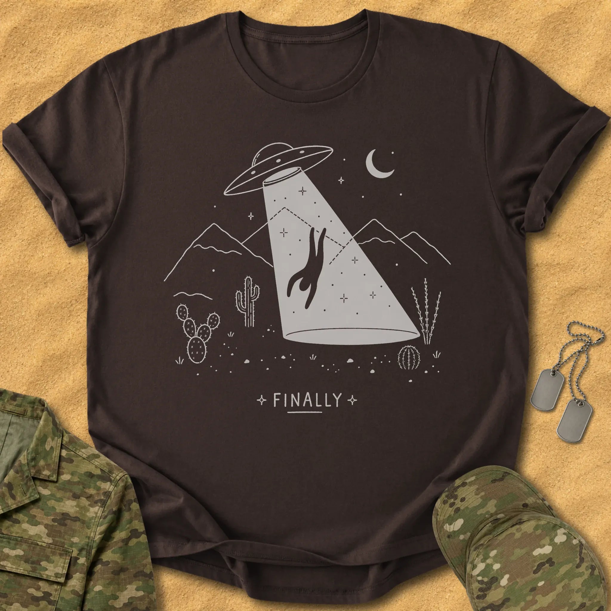 T-Shirt Finally Abducted T-Shirt
