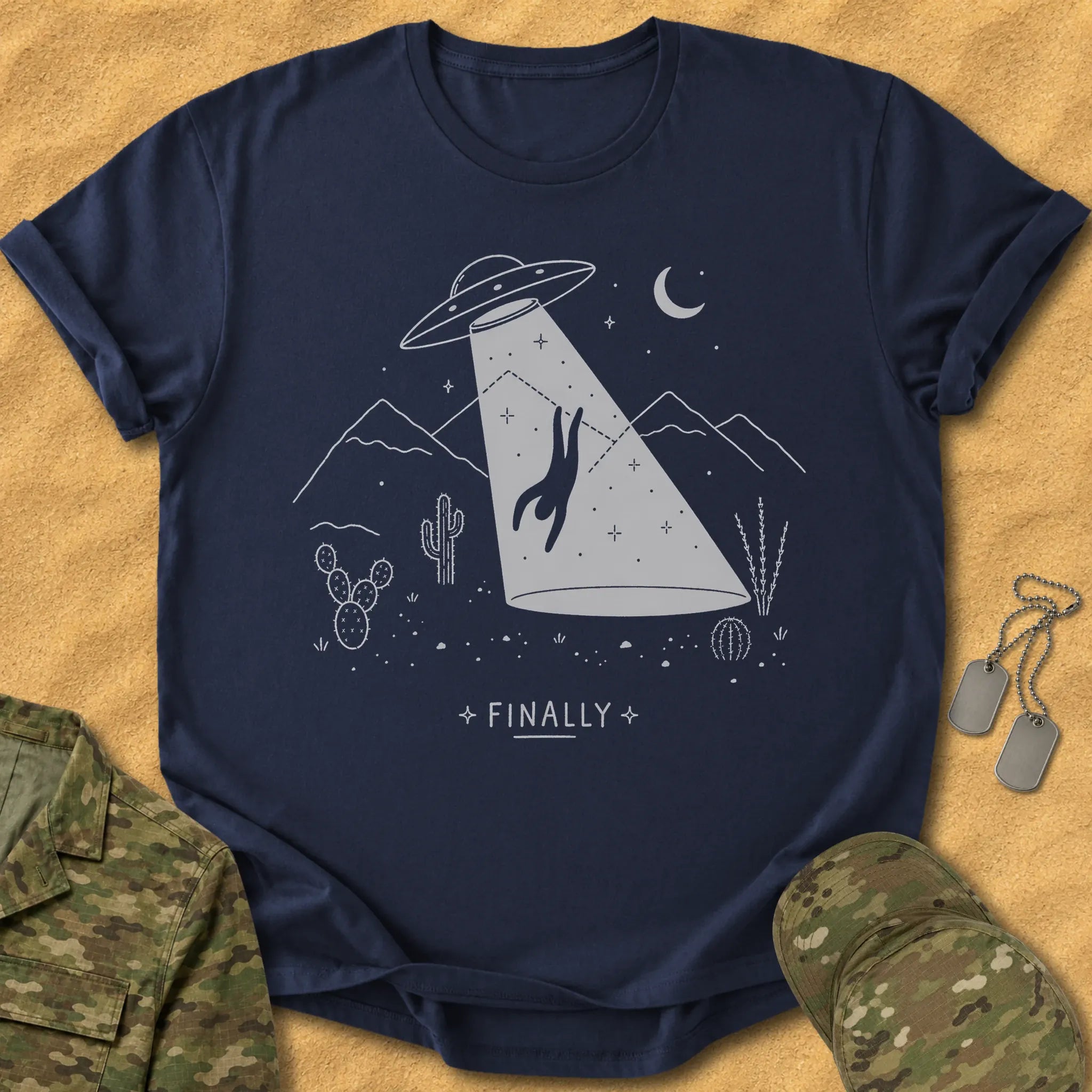 T-Shirt Finally Abducted T-Shirt