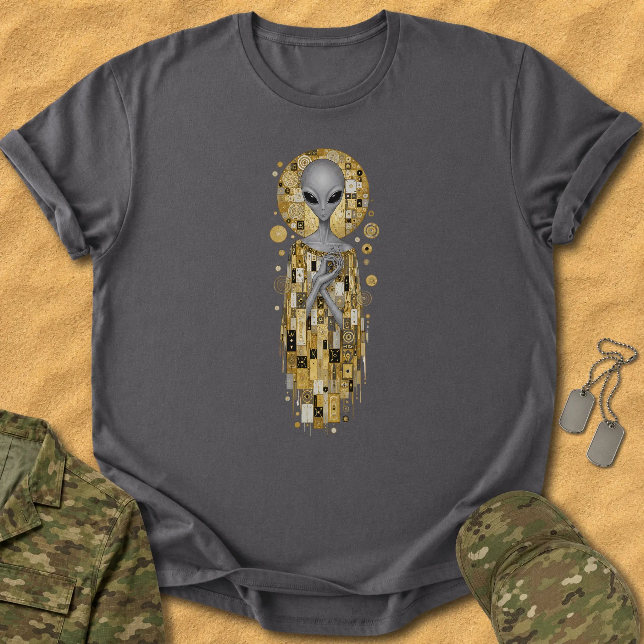 T-Shirt Golden Grey T-Shirt