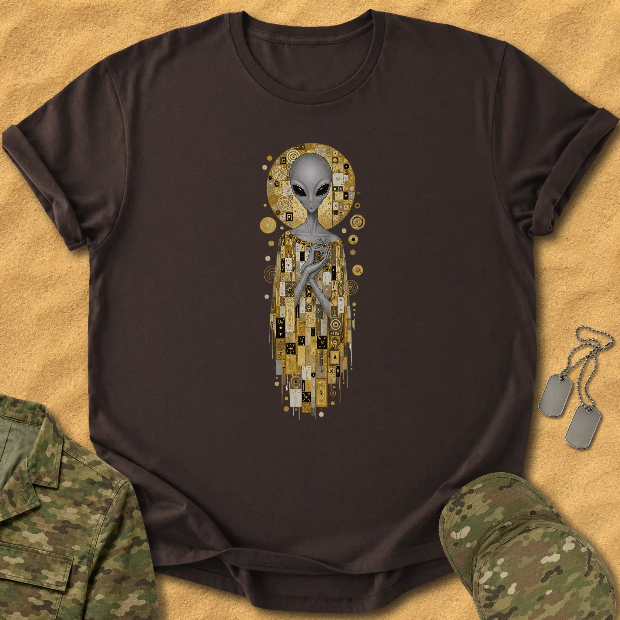 T-Shirt Golden Grey T-Shirt