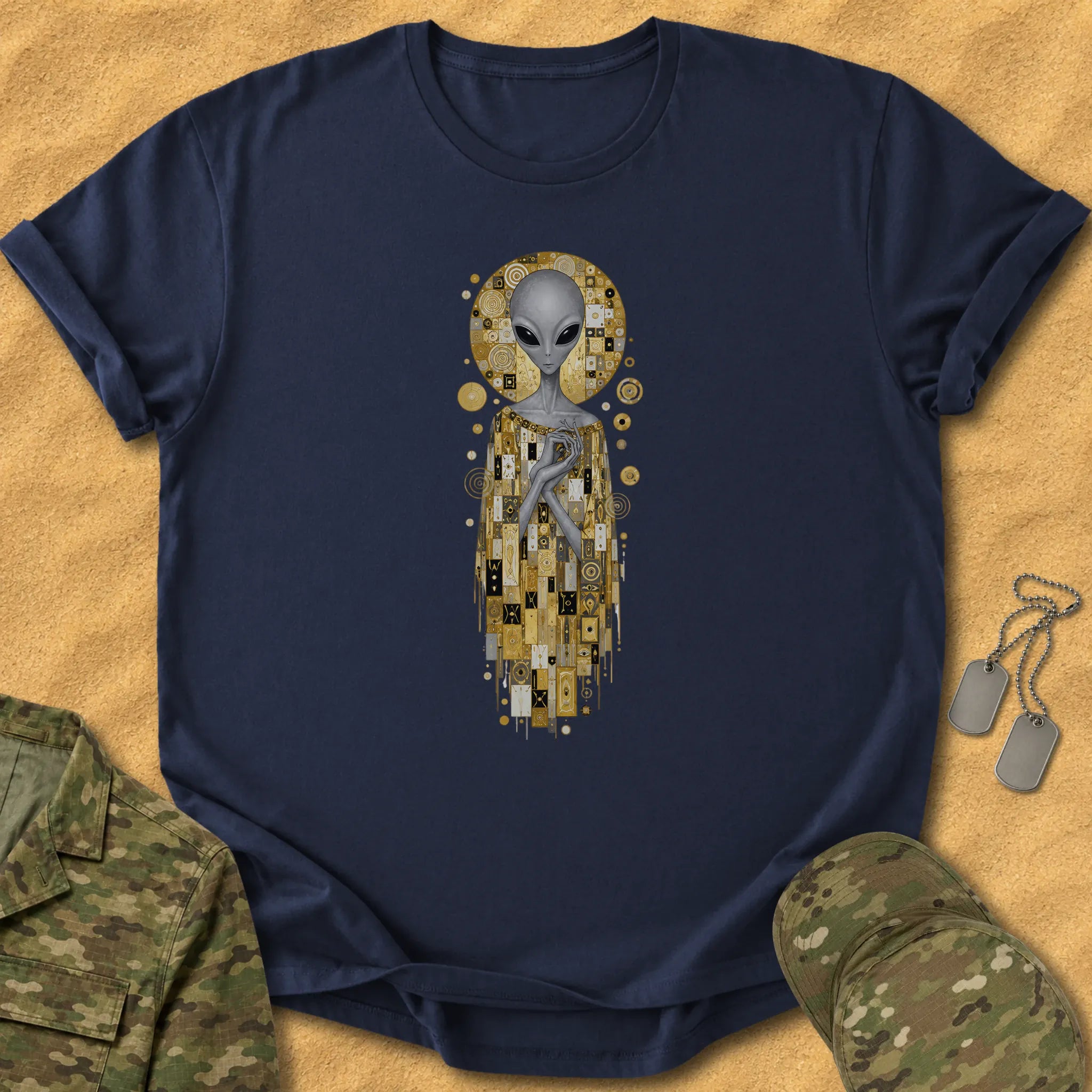 T-Shirt Golden Grey T-Shirt