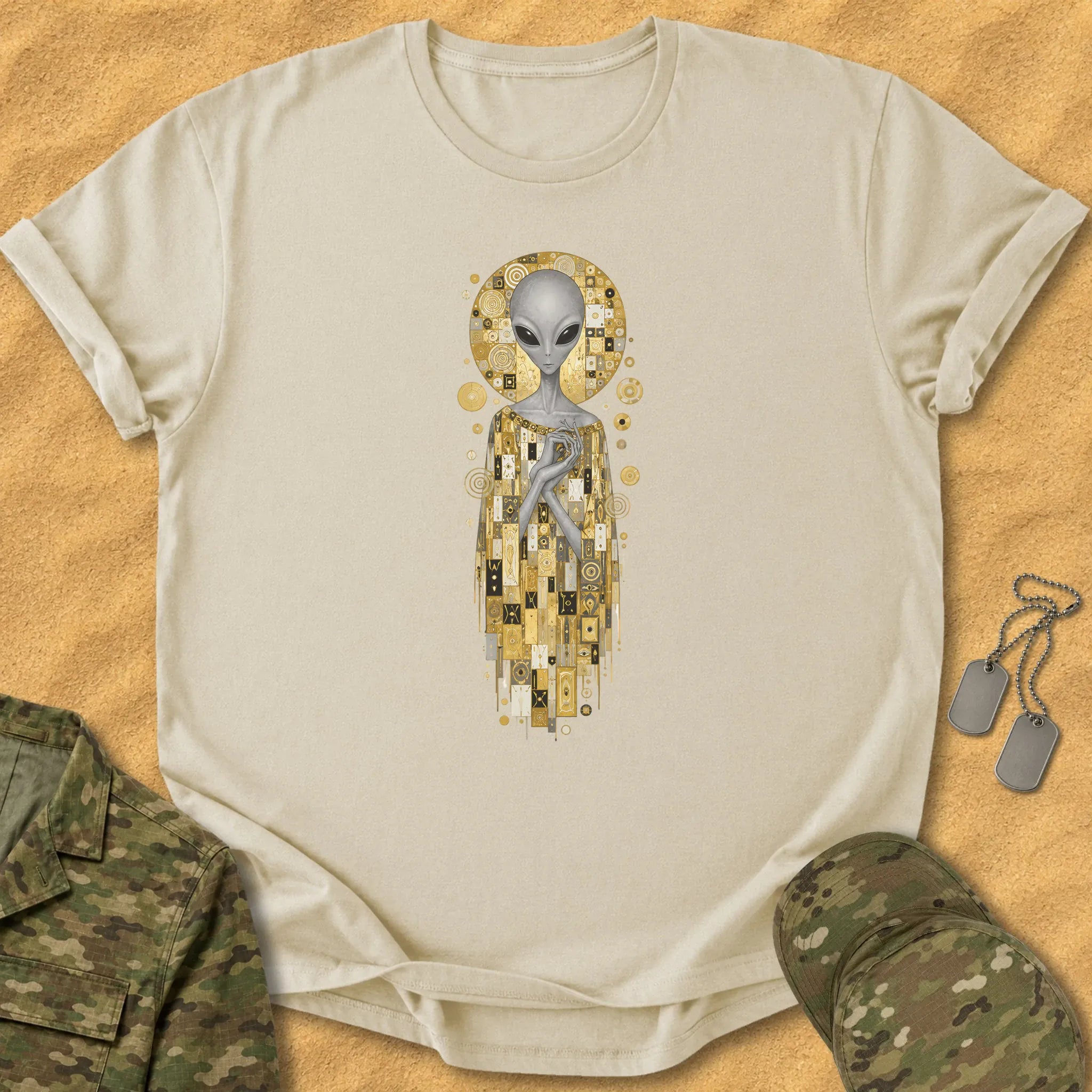 T-Shirt Golden Grey T-Shirt