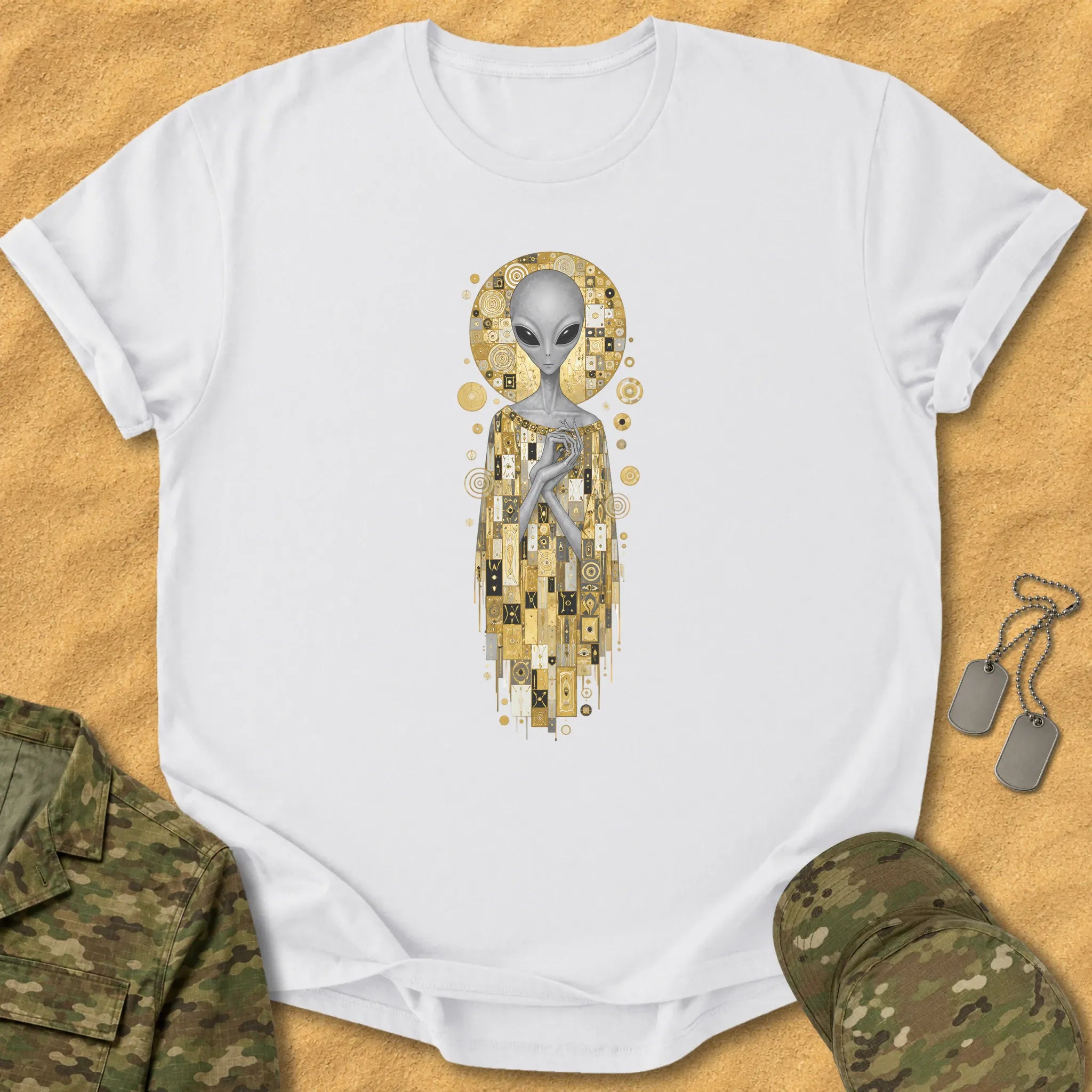 T-Shirt Golden Grey T-Shirt