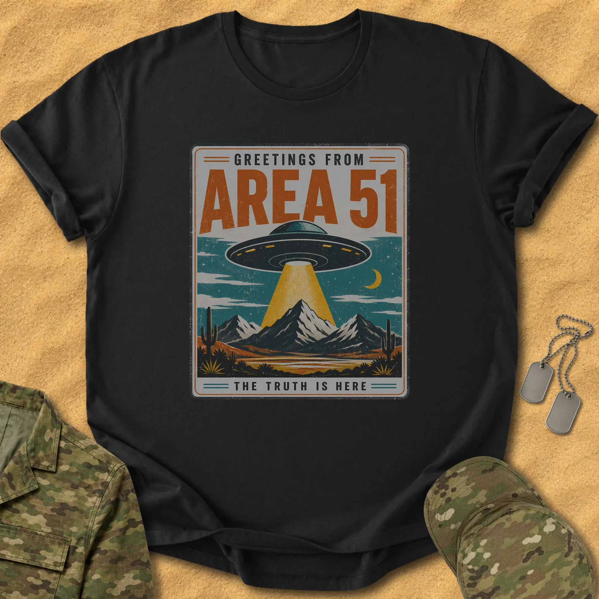 T-Shirt Greetings From Area 51 T-Shirt