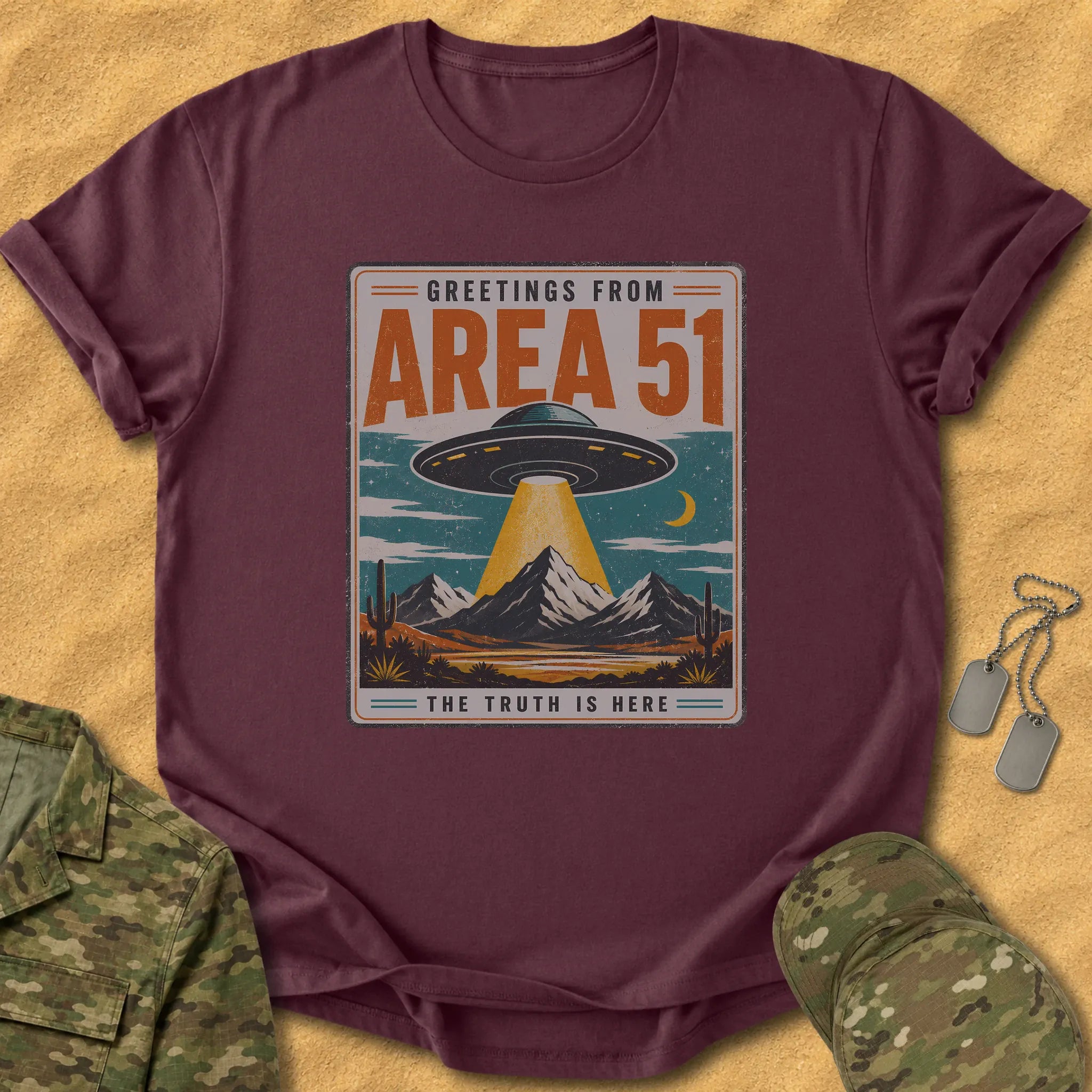 T-Shirt Greetings From Area 51 T-Shirt
