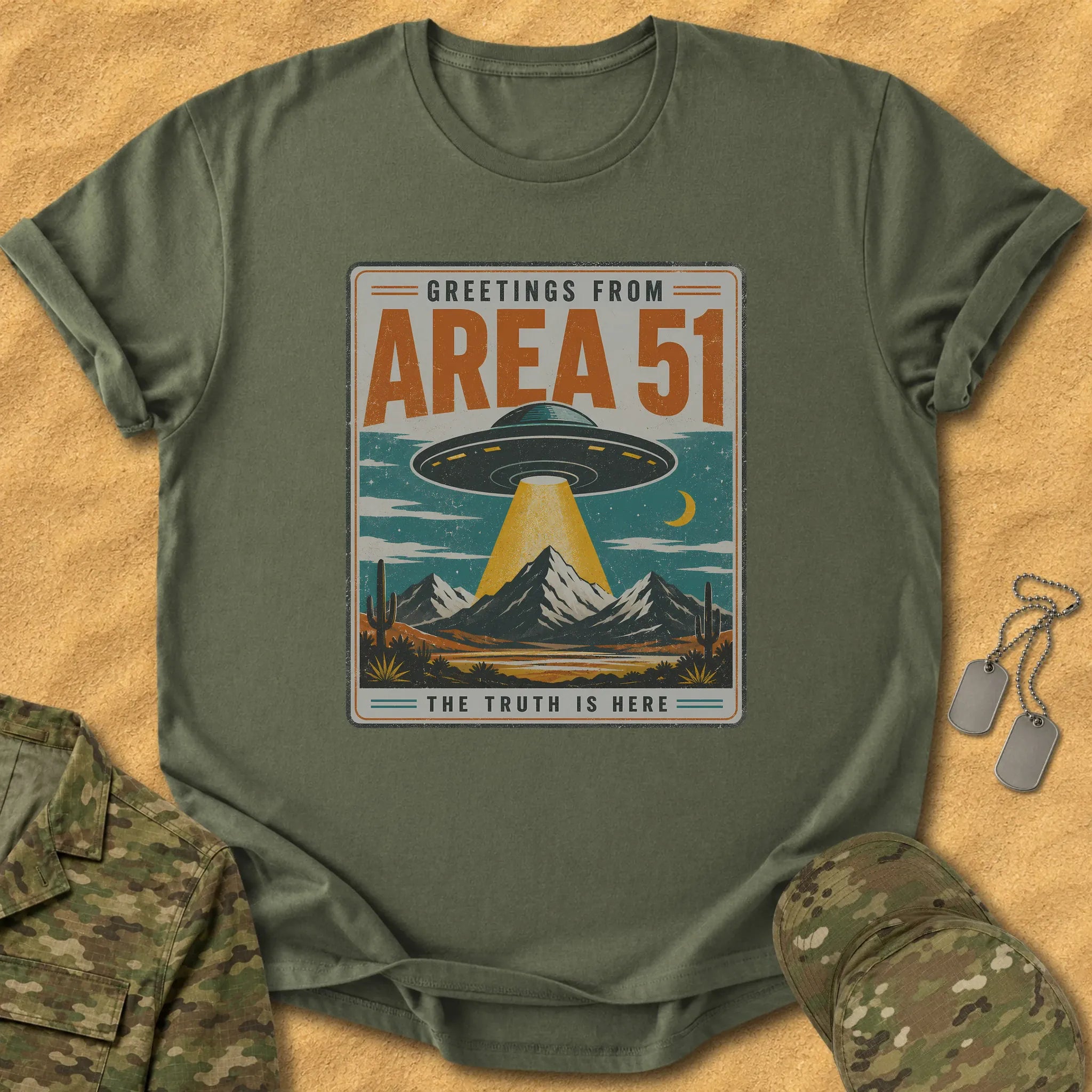 T-Shirt Greetings From Area 51 T-Shirt