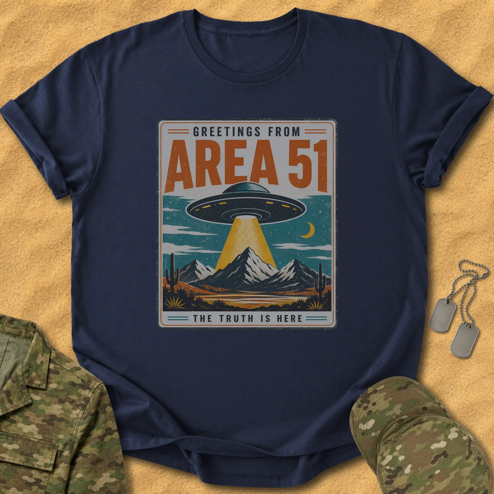 T-Shirt Greetings From Area 51 T-Shirt