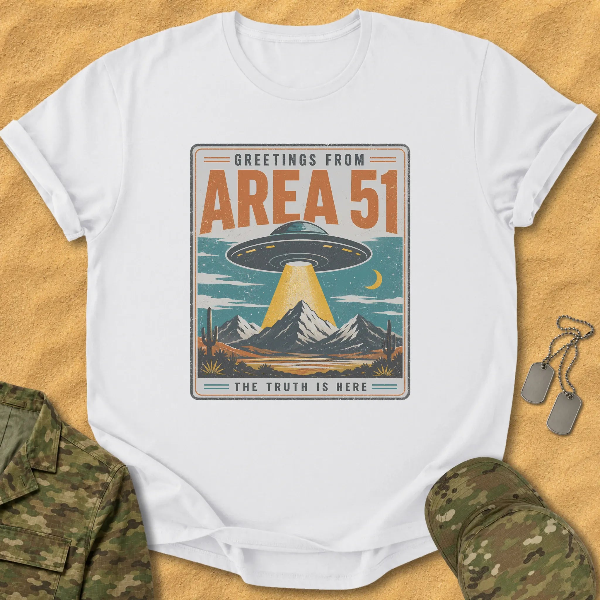 T-Shirt Greetings From Area 51 T-Shirt