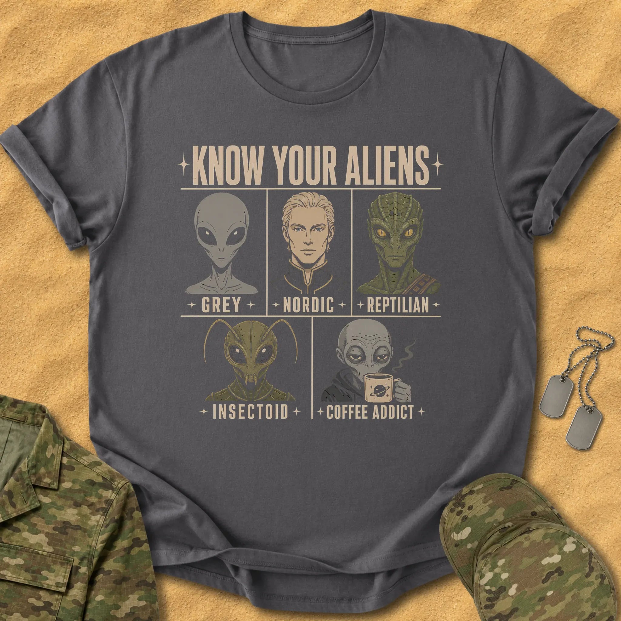 T-Shirt Know Your Aliens T-Shirt