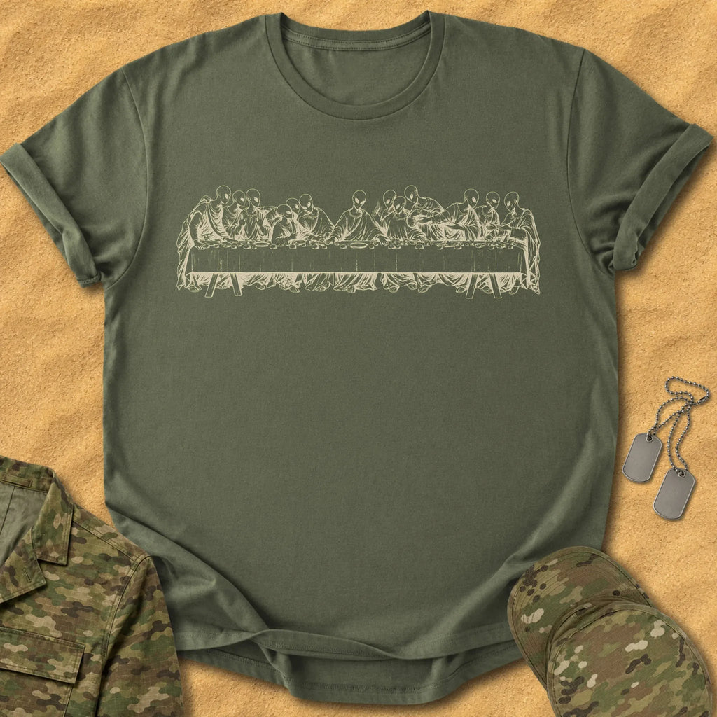 T-Shirt Last Supper Monochrome T-Shirt