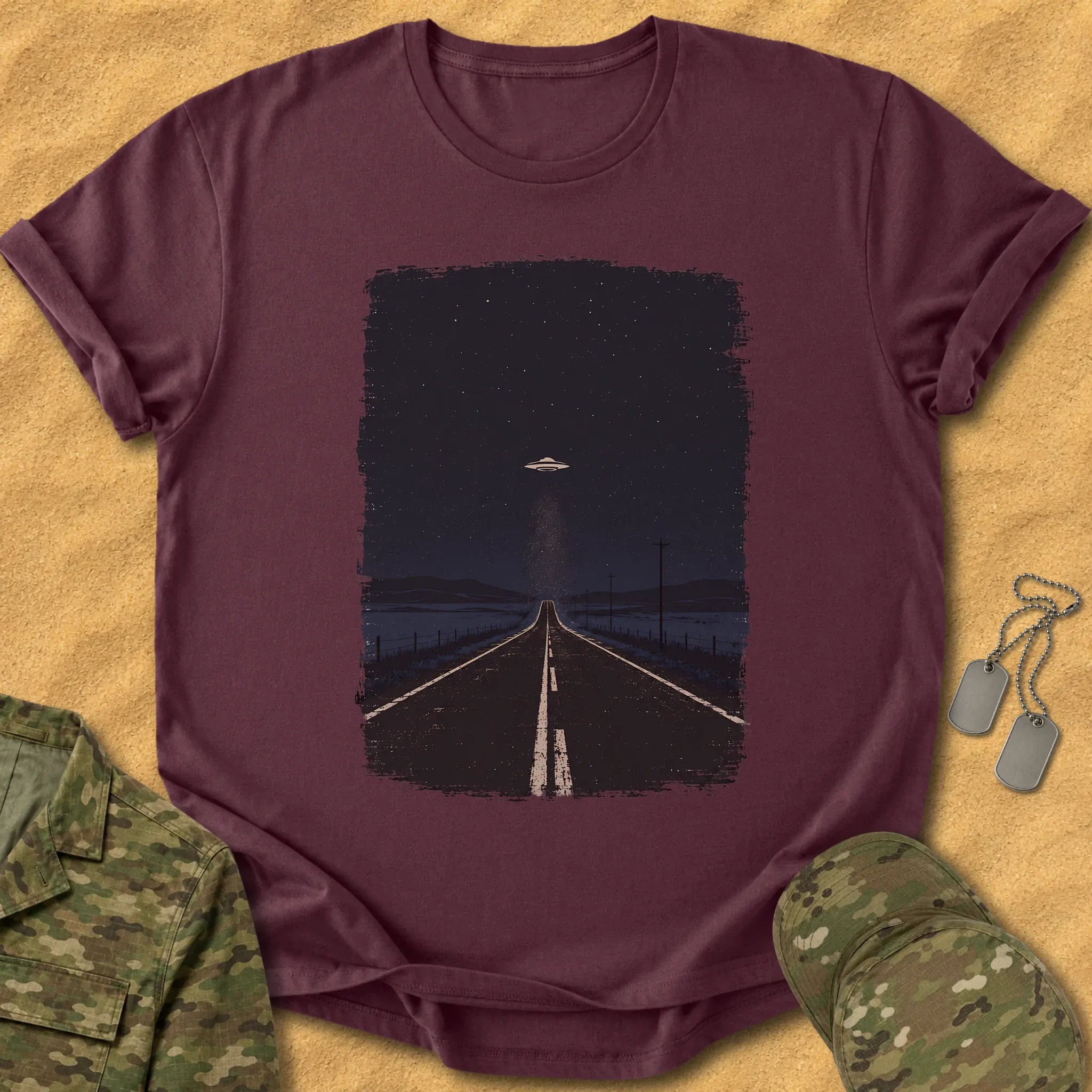 T-Shirt Lonely Road Sighting T-Shirt