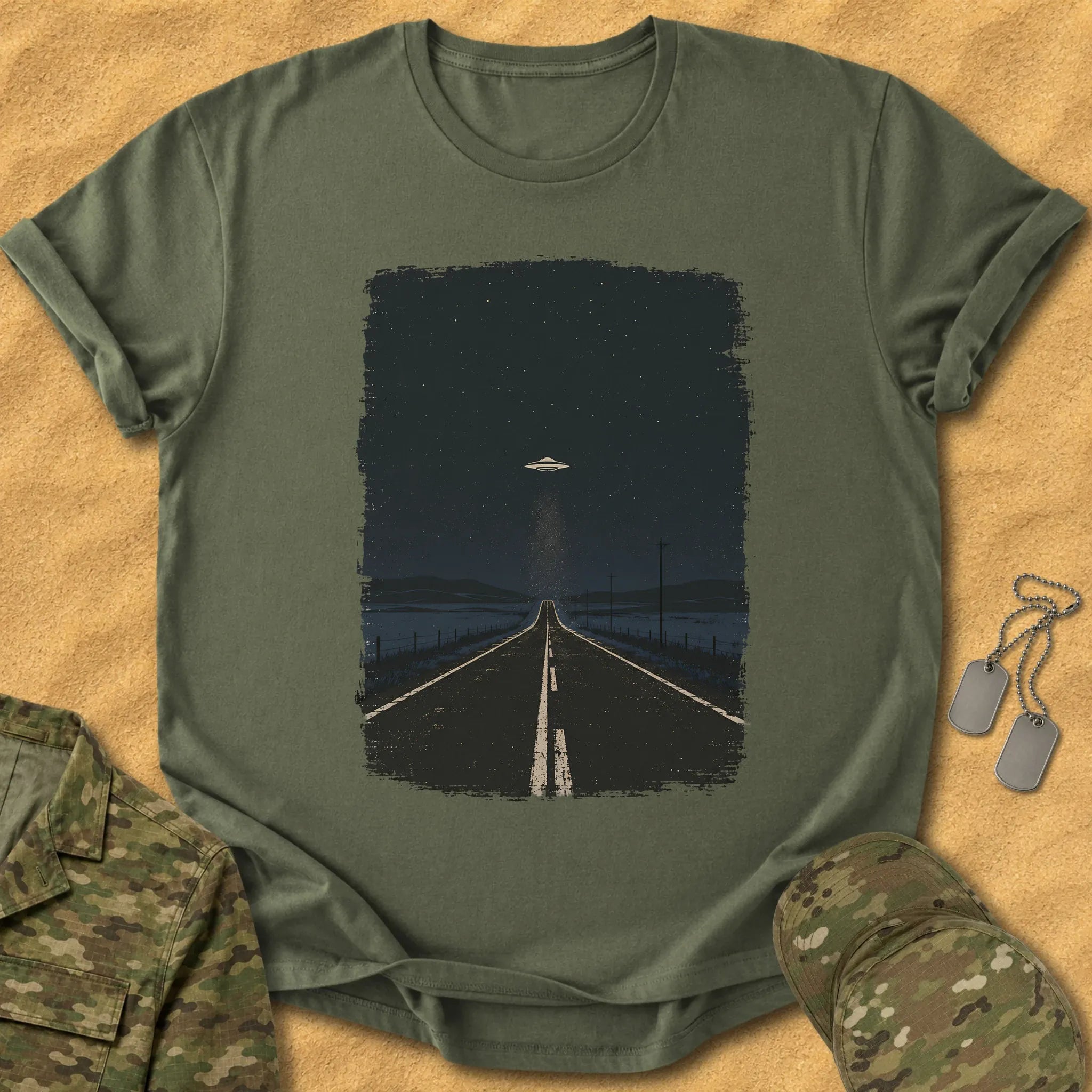 T-Shirt Lonely Road Sighting T-Shirt