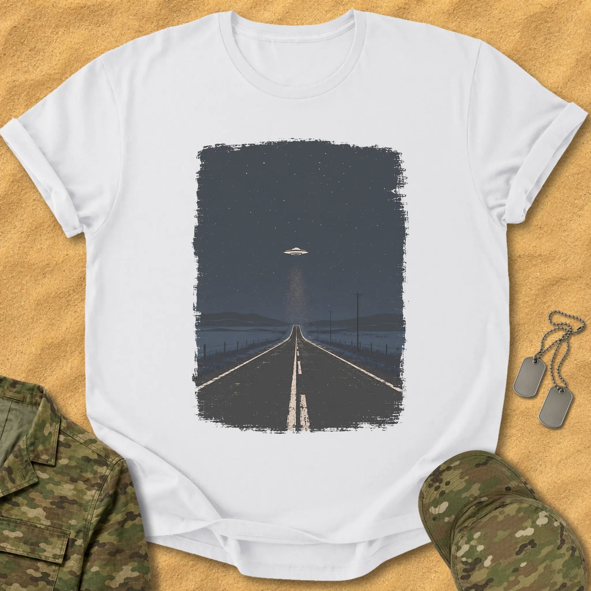 T-Shirt Lonely Road Sighting T-Shirt