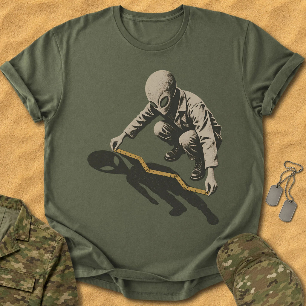 T-Shirt Measuring the Unfamiliar T-Shirt