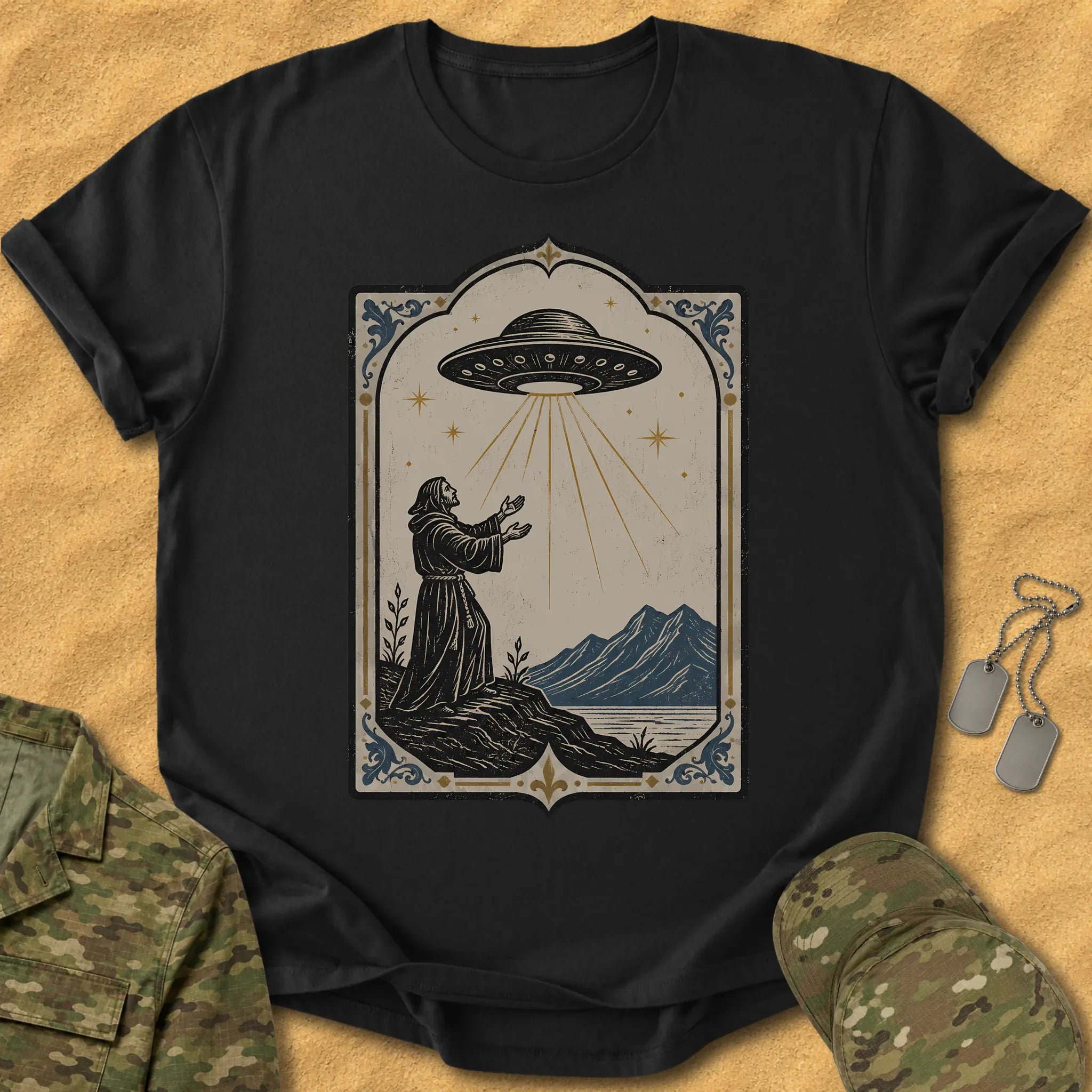 T-Shirt Medieval Contact Icon T-Shirt