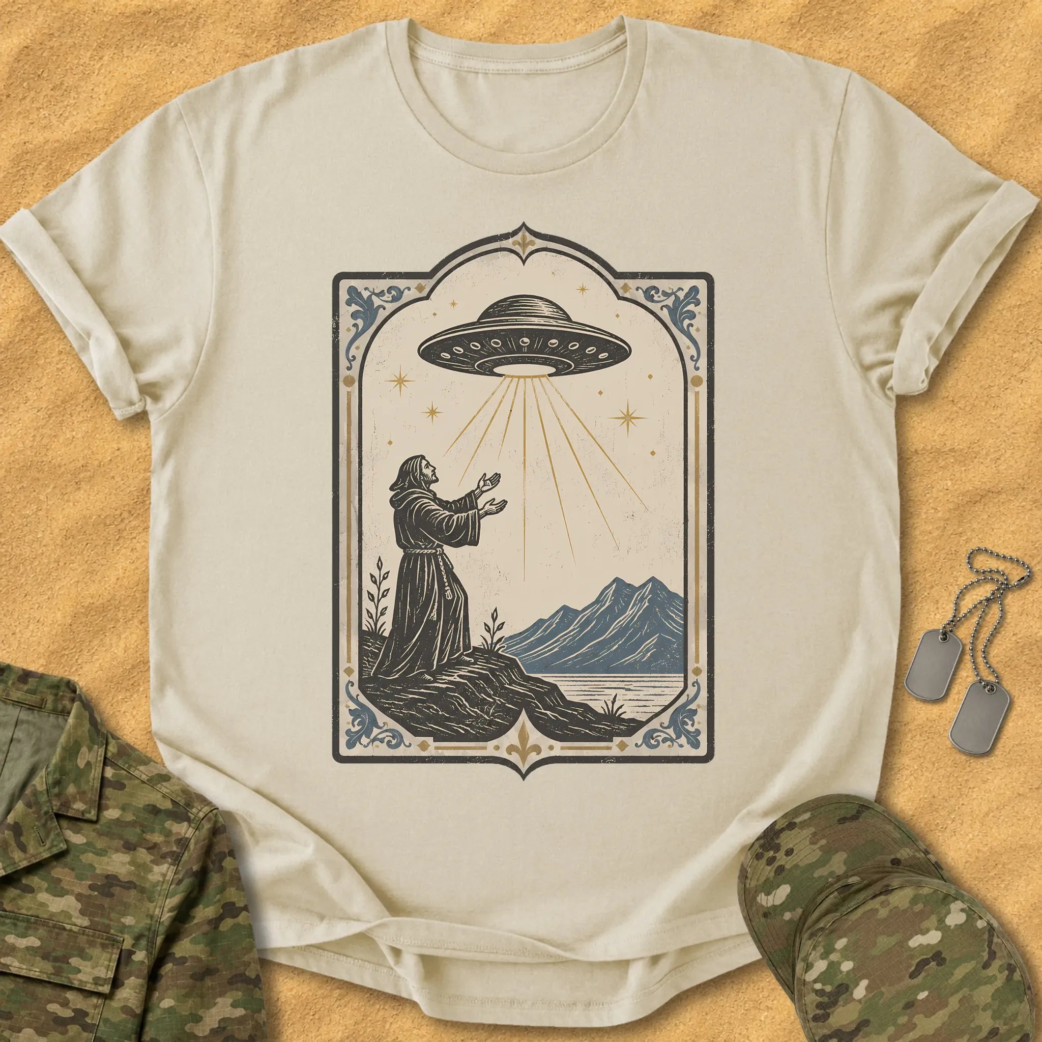 T-Shirt Medieval Contact Icon T-Shirt