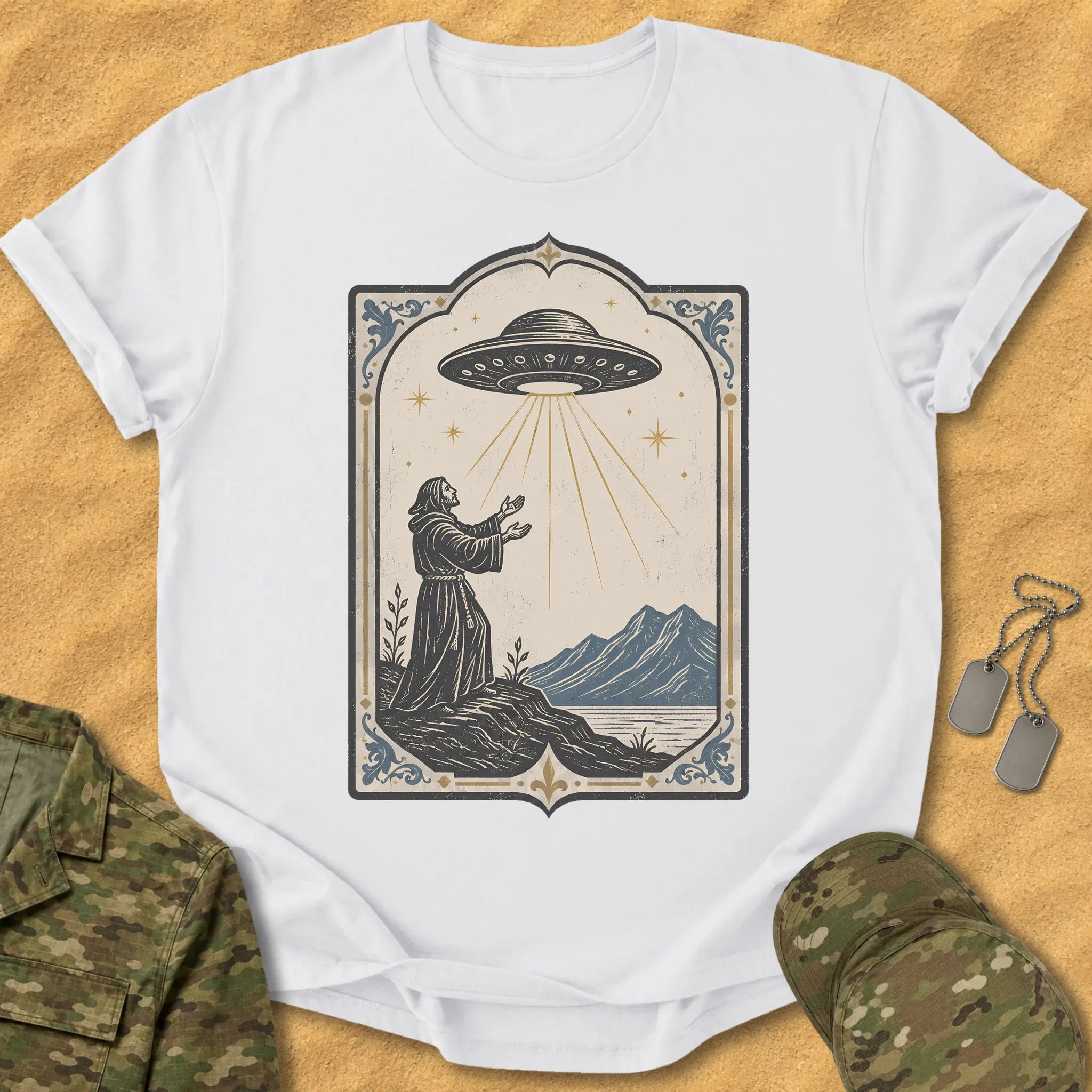 T-Shirt Medieval Contact Icon T-Shirt
