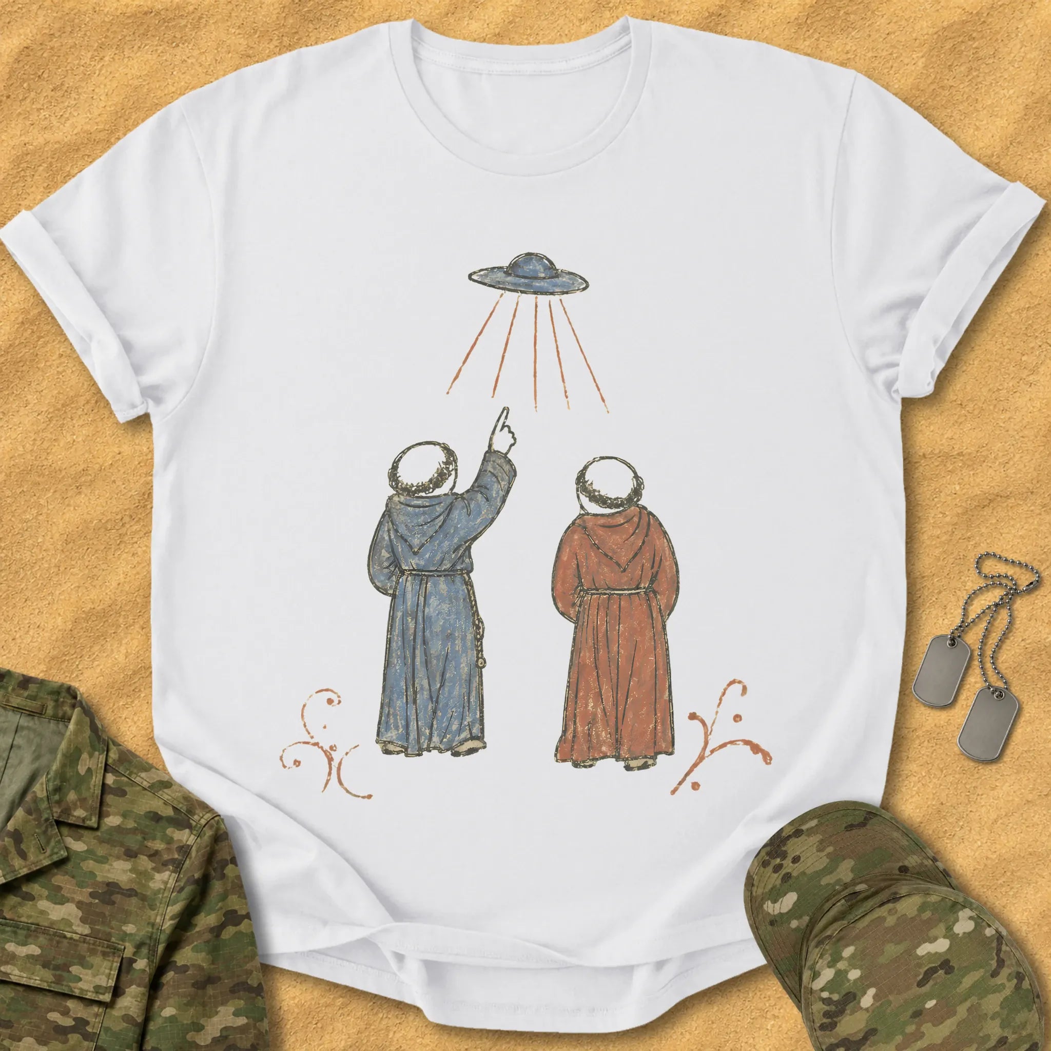 T-Shirt Medieval UFO T-Shirt
