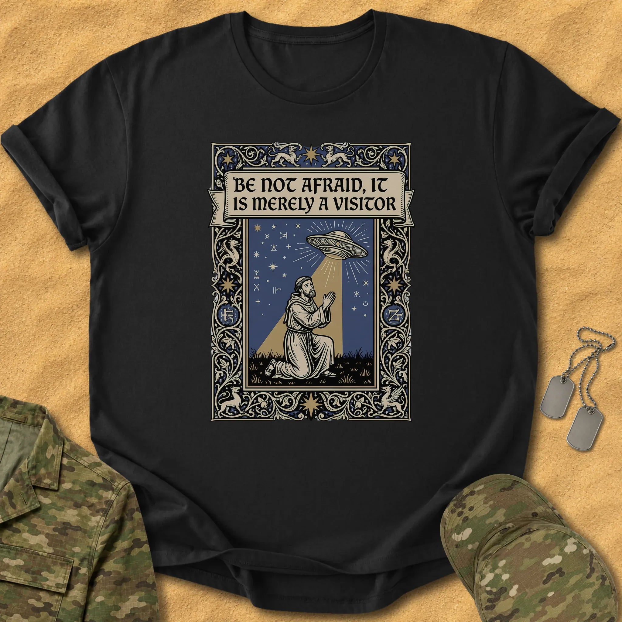 T-Shirt Merely A Visitor T-Shirt