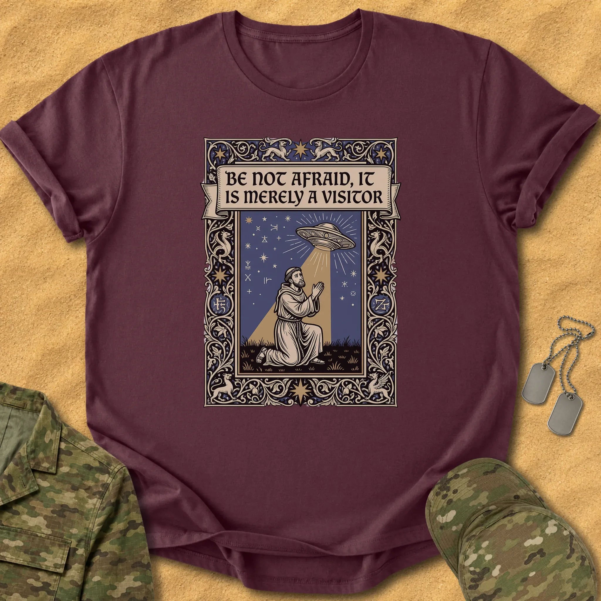 T-Shirt Merely A Visitor T-Shirt