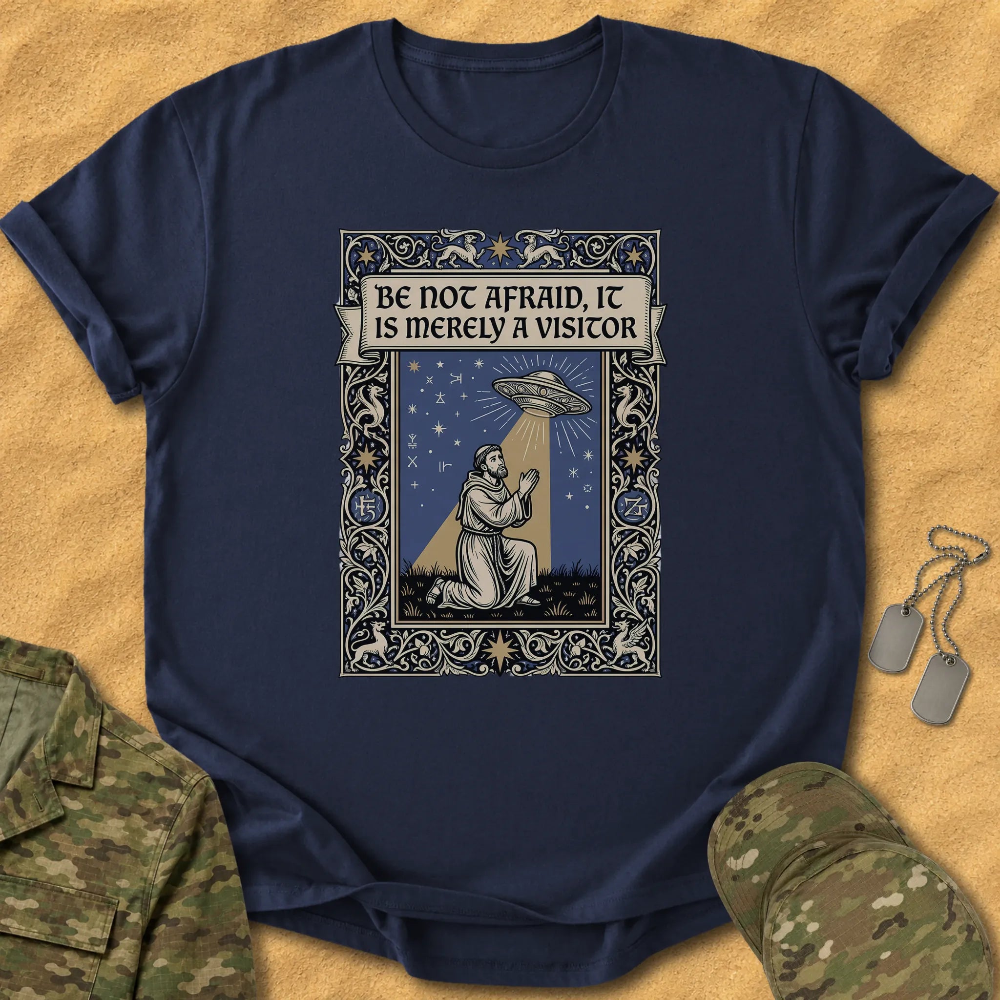 T-Shirt Merely A Visitor T-Shirt
