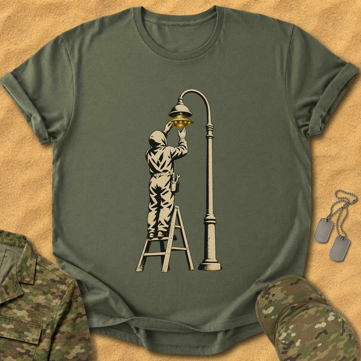 T-Shirt Lamp Lighter T-Shirt