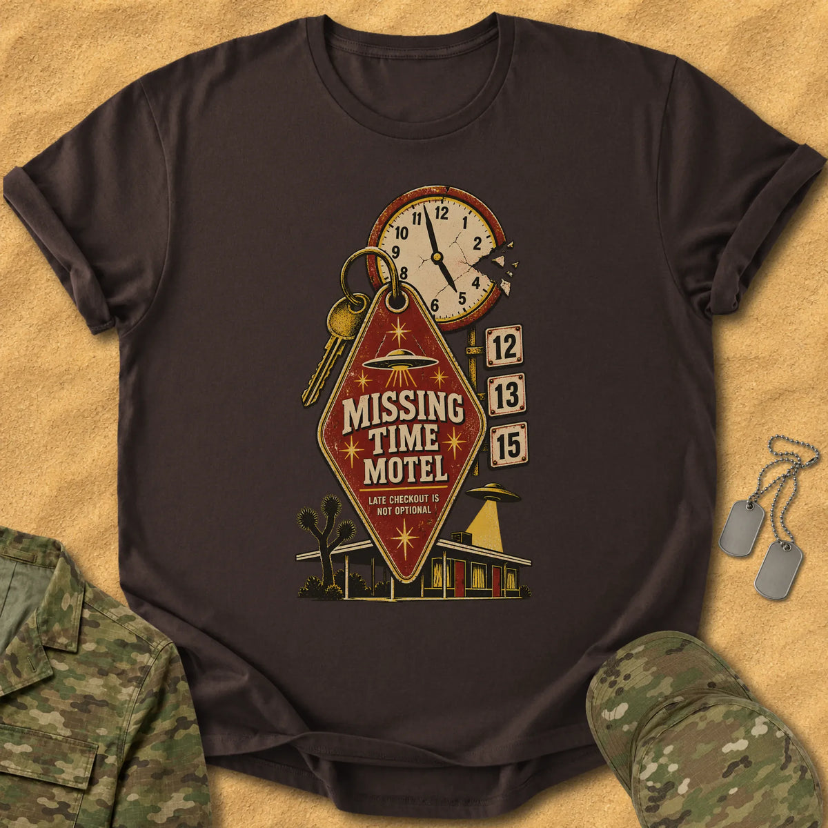 T-Shirt Missing Time Motel T-Shirt