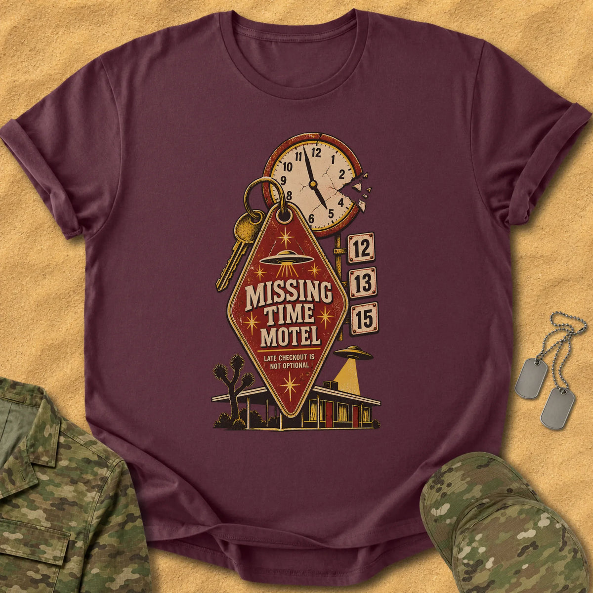 T-Shirt Missing Time Motel T-Shirt